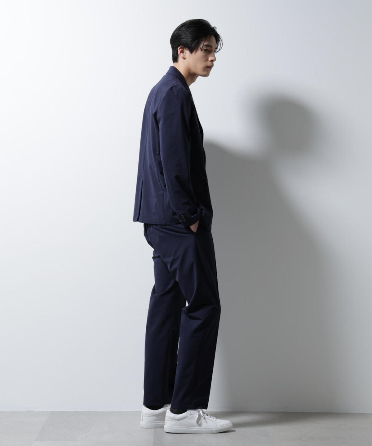 「N JACKET BASIC」ダントツオチール防汚テックストレッチジャケット(セットアップ可) 6685117205