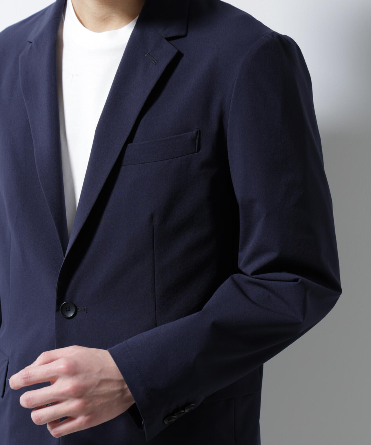 「N JACKET BASIC」ダントツオチール防汚テックストレッチジャケット(セットアップ可) 6685117205