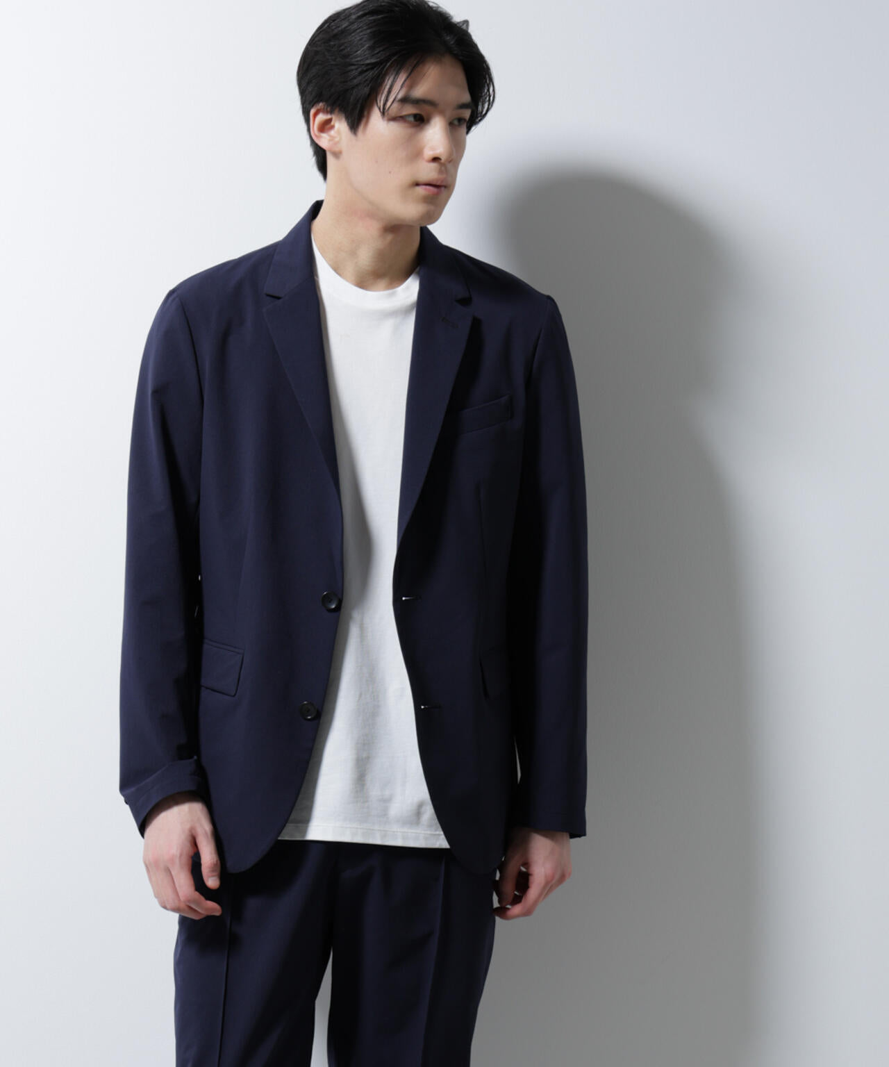 「N JACKET BASIC」ダントツオチール防汚テックストレッチジャケット(セットアップ可) 6685117205