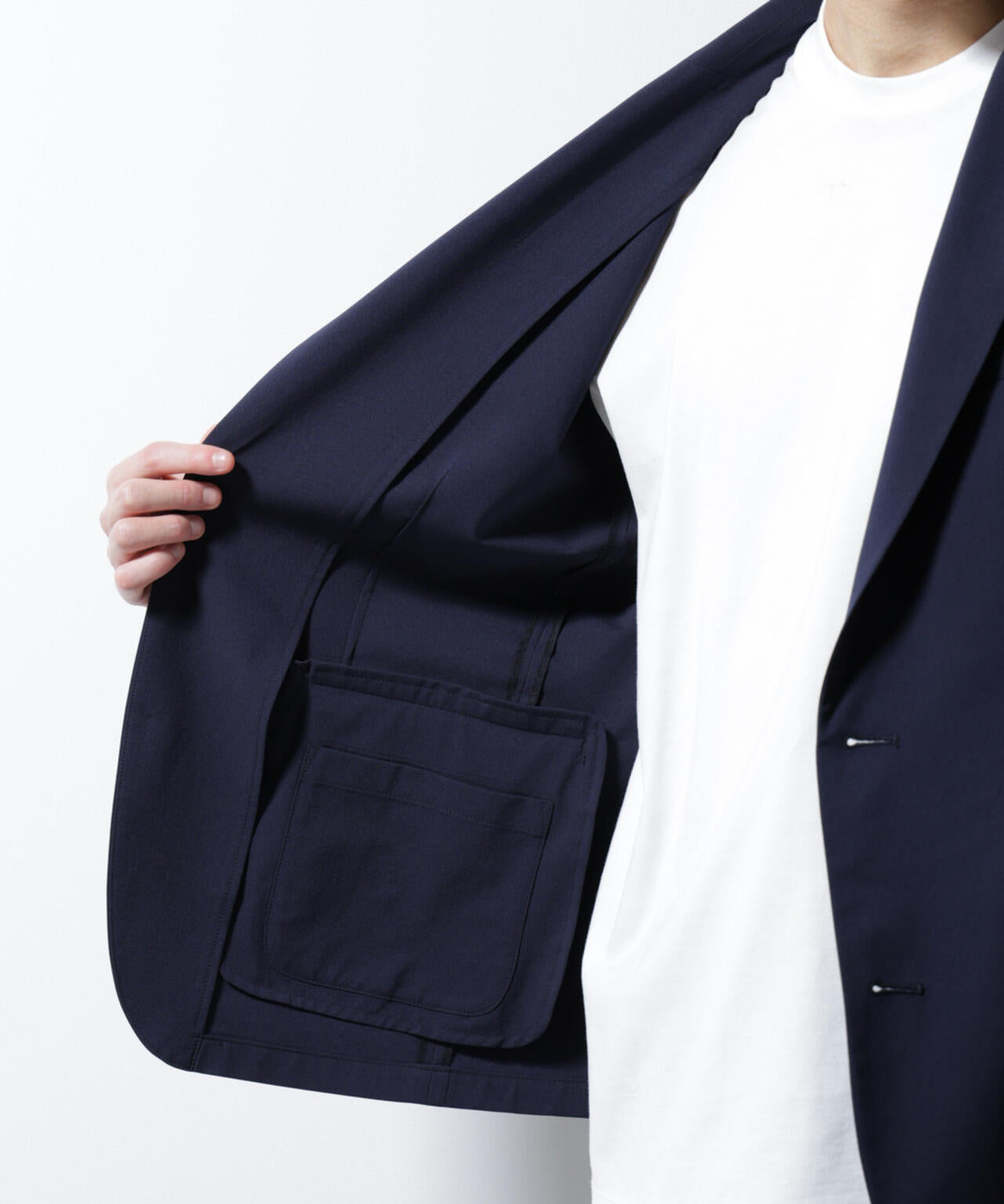 「N JACKET BASIC」ダントツオチール防汚テックストレッチジャケット(セットアップ可) 6685117205