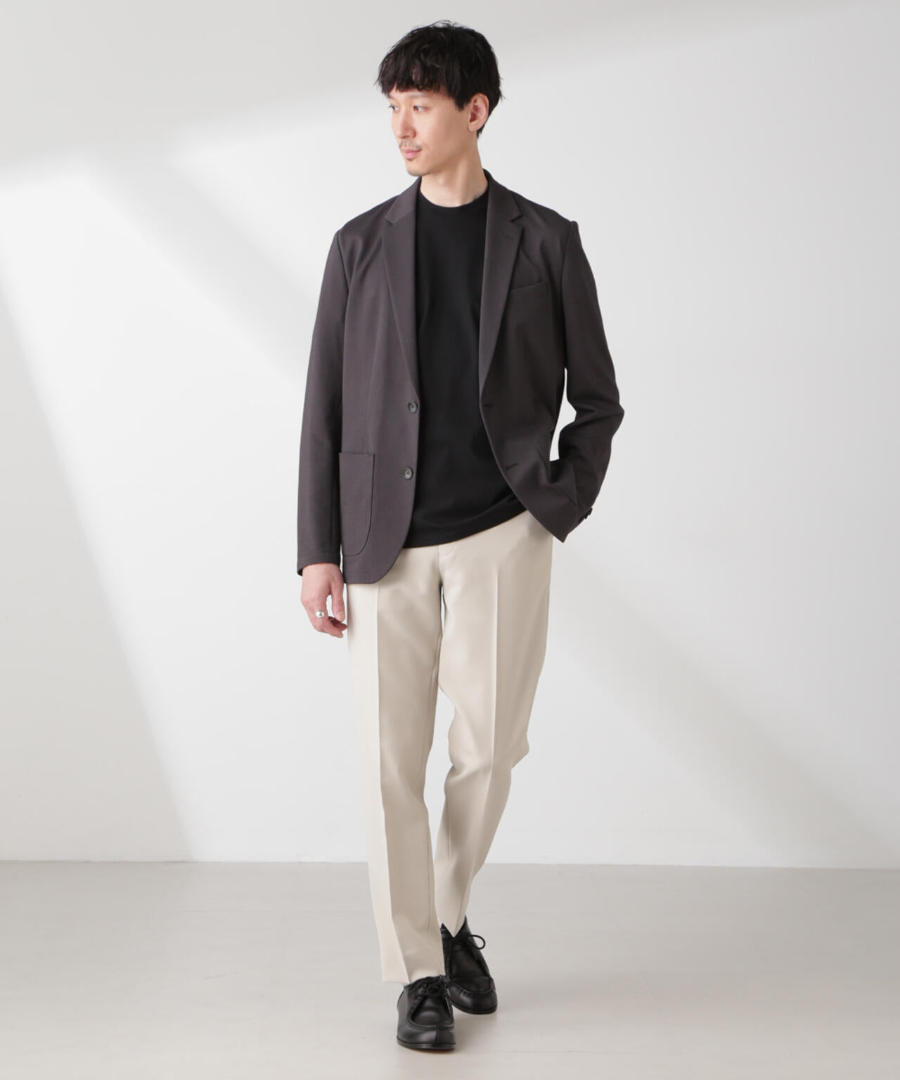 「N JACKET PREMIUM」IN DRY カノコストレッチジャケット(セットアップ可) 6685117206