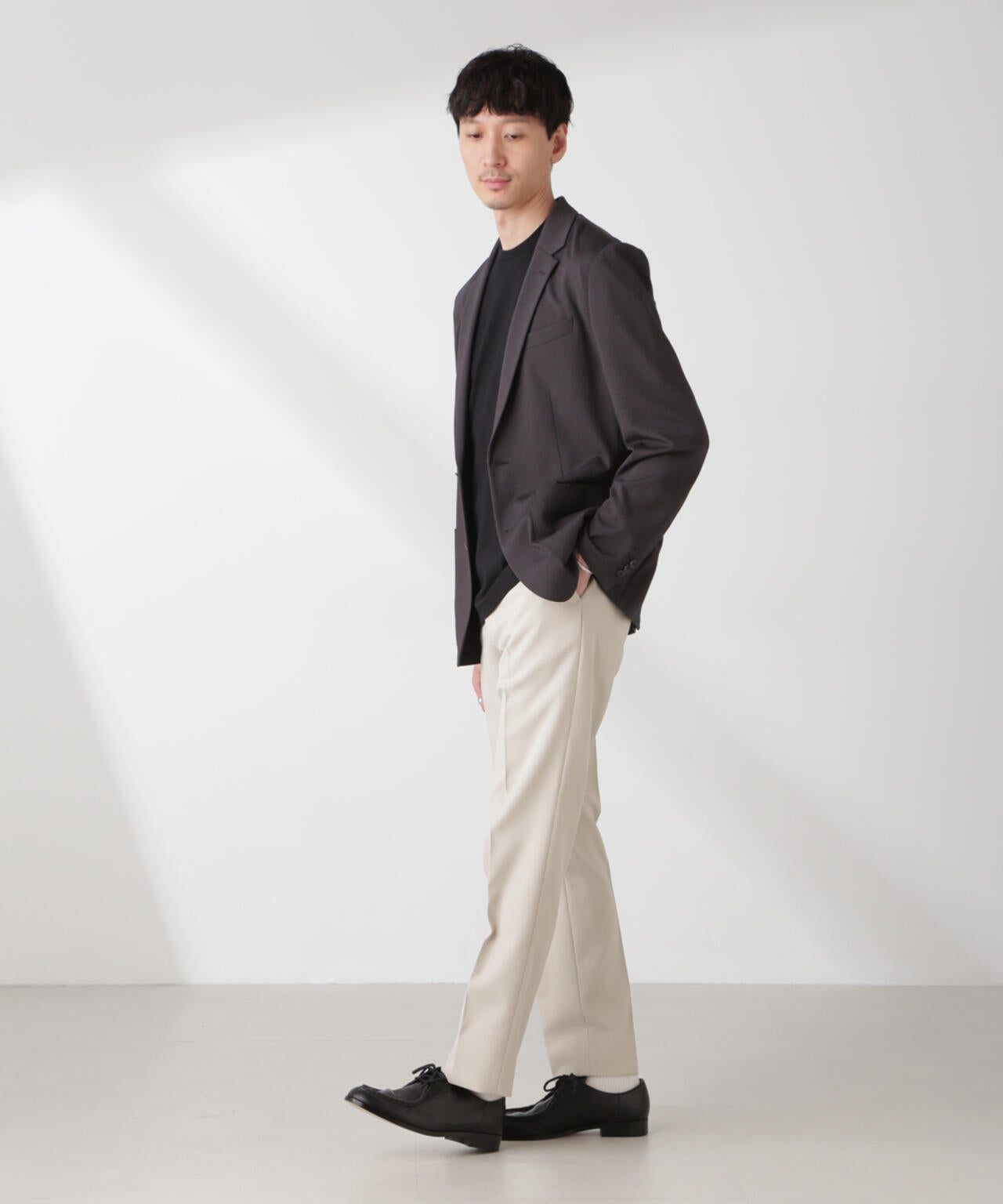 「N JACKET PREMIUM」IN DRY カノコストレッチジャケット(セットアップ可) 6685117206