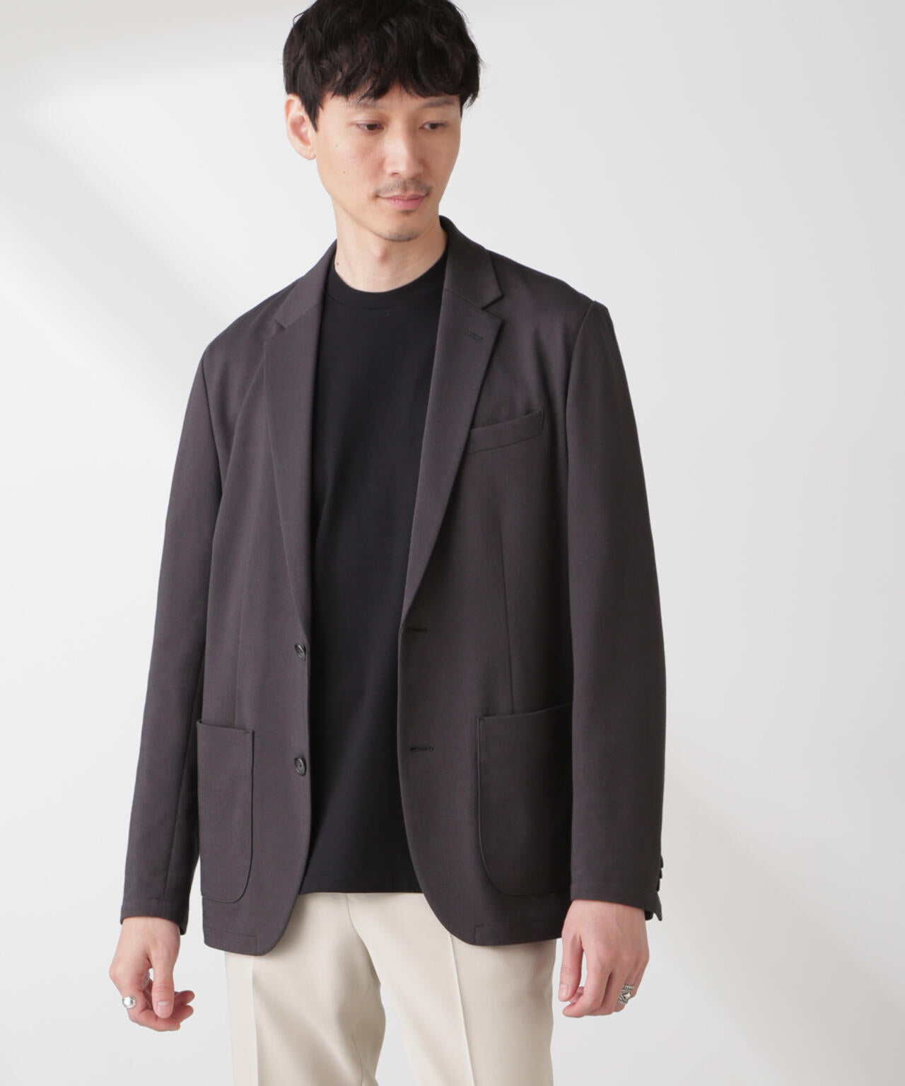 「N JACKET PREMIUM」IN DRY カノコストレッチジャケット(セットアップ可) 6685117206