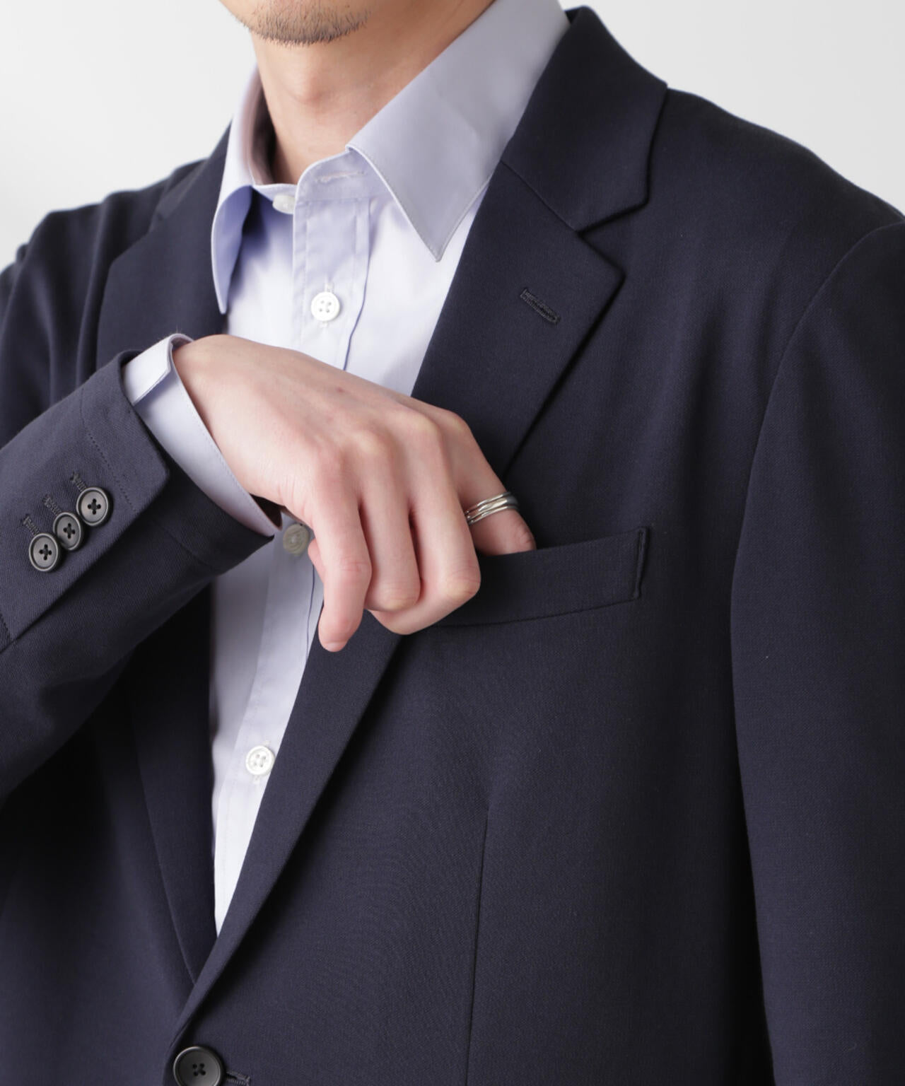 「N JACKET PREMIUM」IN DRY カノコストレッチジャケット(セットアップ可) 6685117206