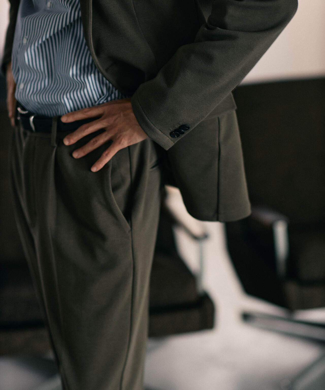 【大人気シリーズ】「Damerino」ストレッチカノコセットアップ 6685118203