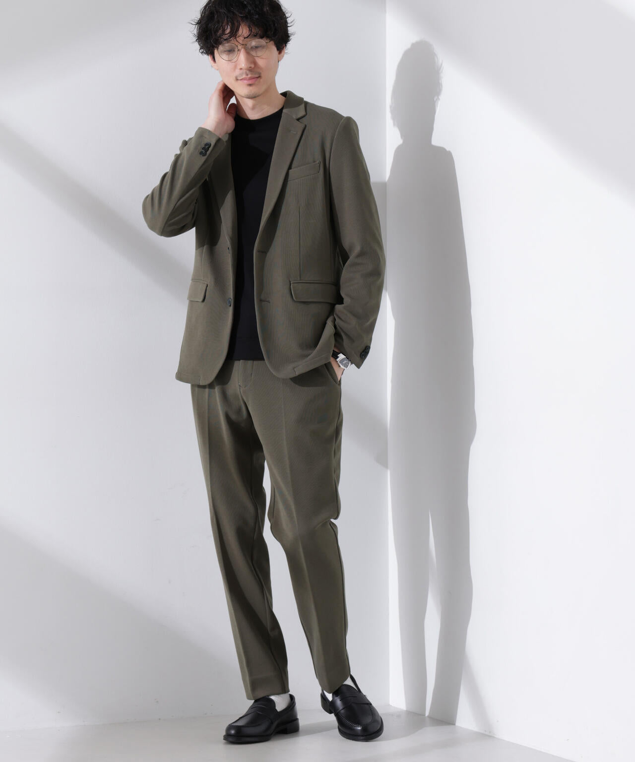 【大人気シリーズ】「Damerino」ストレッチカノコセットアップ 6685118203