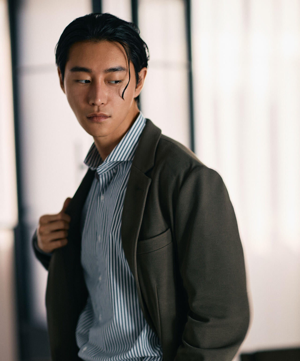 【大人気シリーズ】「Damerino」ストレッチカノコセットアップ 6685118203