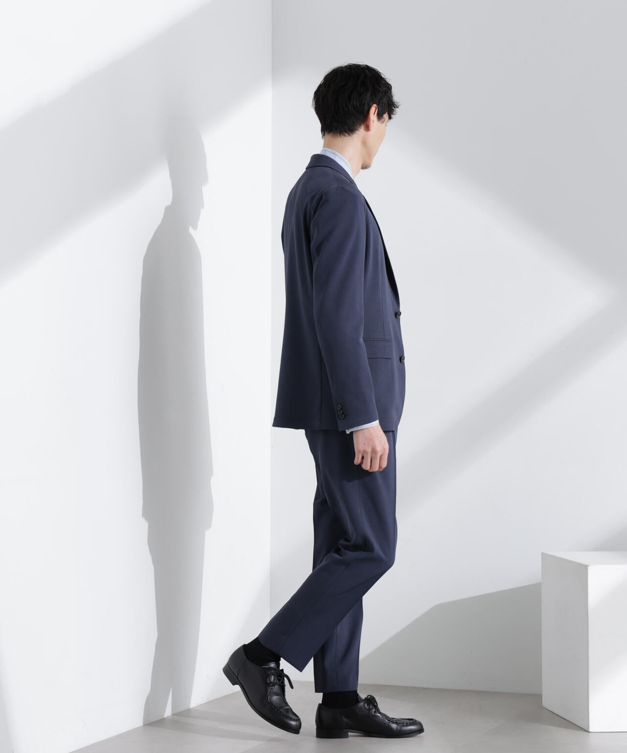 「Damerino」メランジドライツイル4WAYストレッチセットアップ 6685118204