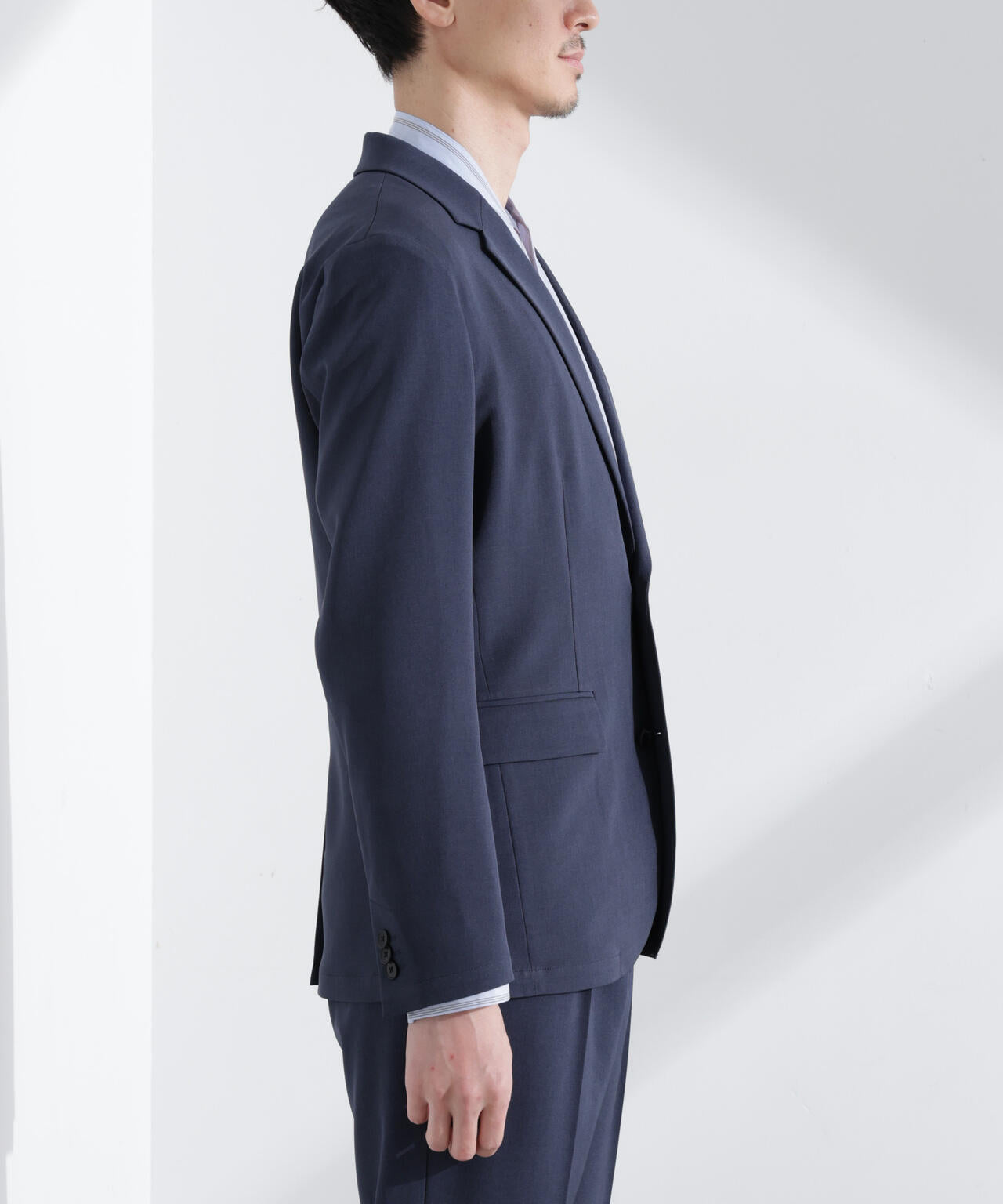 「Damerino」メランジドライツイル4WAYストレッチセットアップ 6685118204