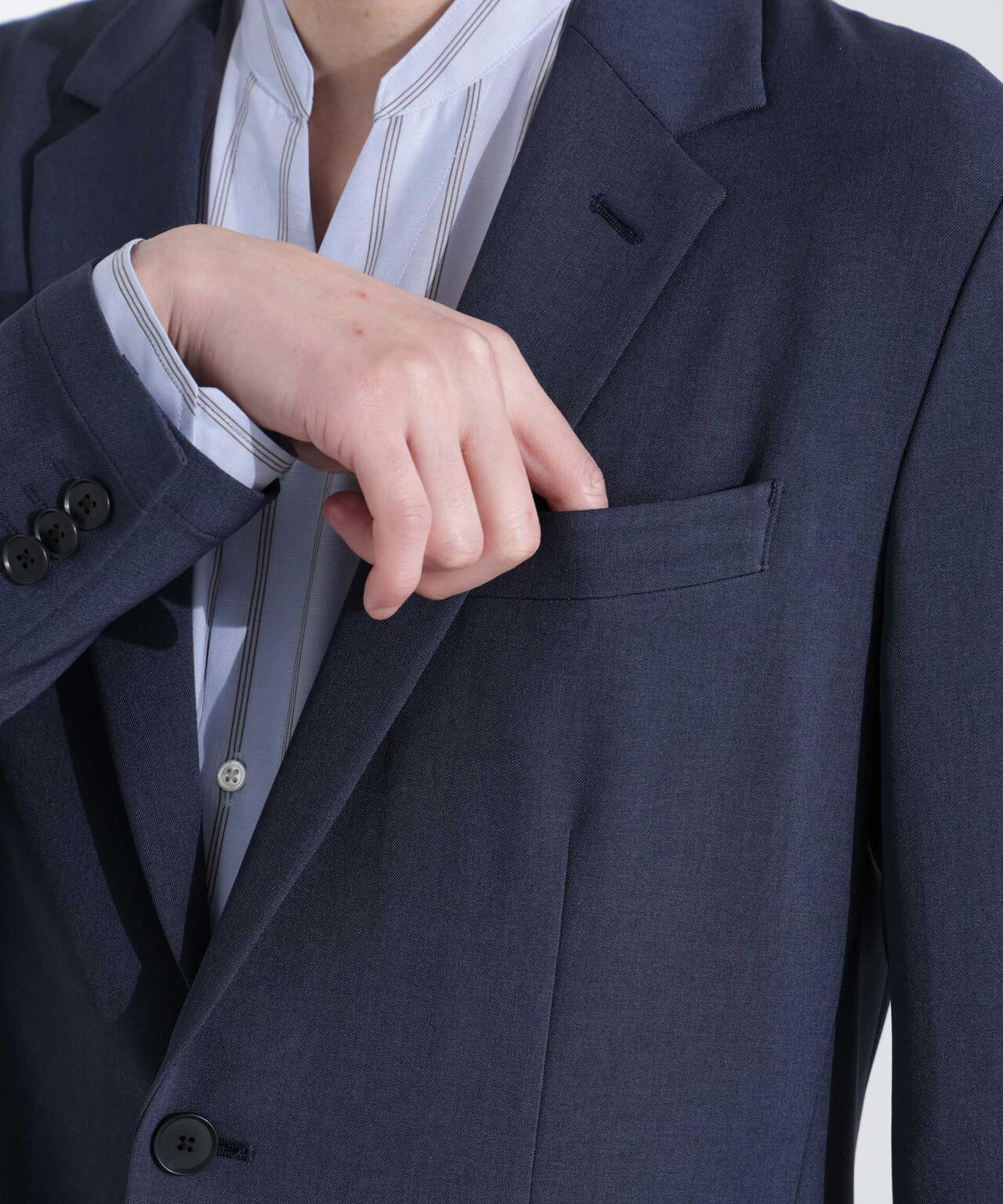 「Damerino」メランジドライツイル4WAYストレッチセットアップ 6685118204