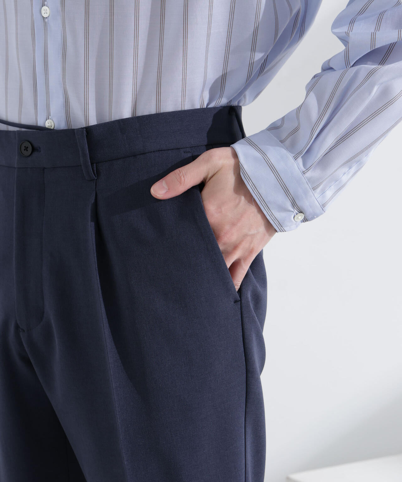 「Damerino」メランジドライツイル4WAYストレッチセットアップ 6685118204