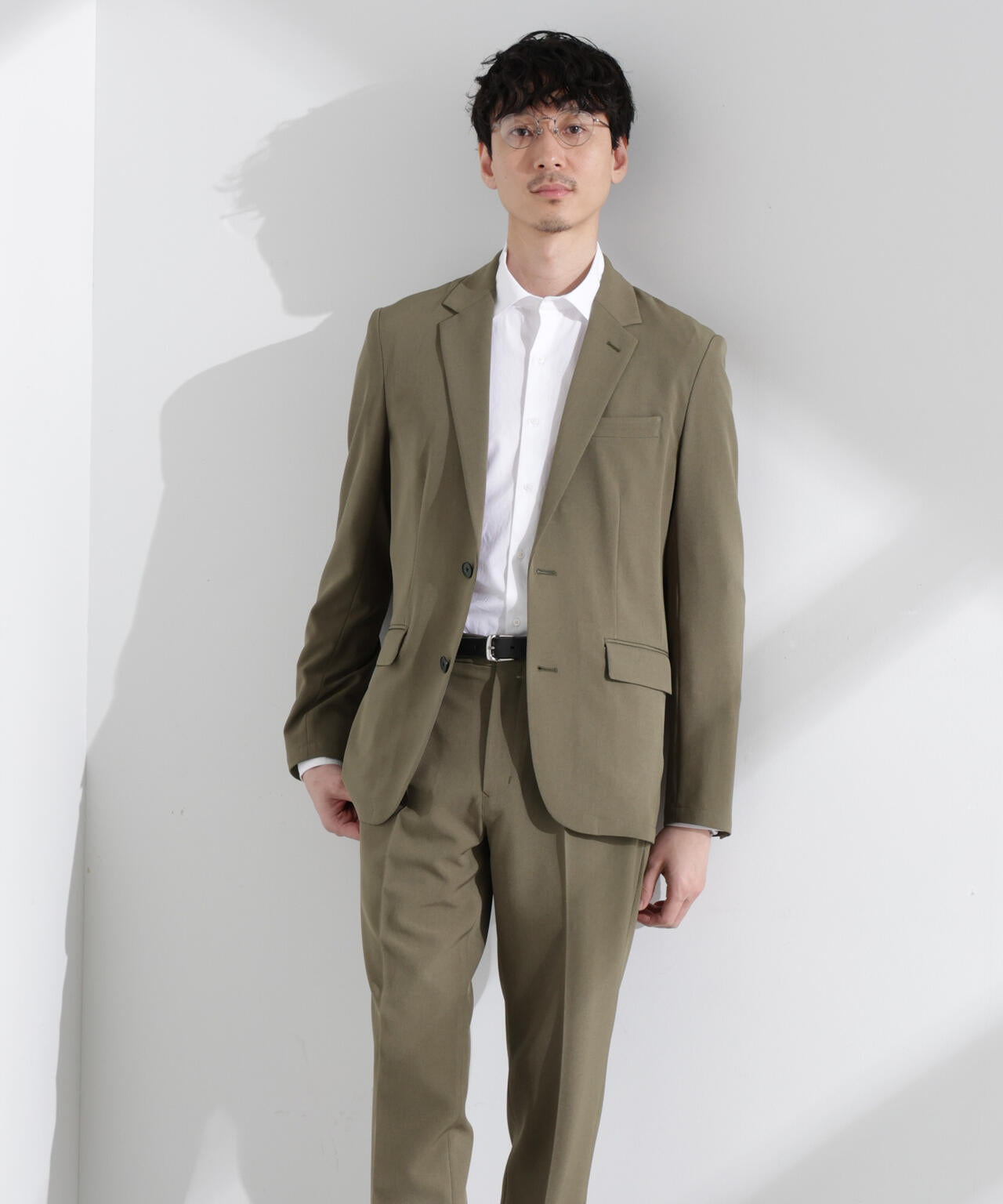 「Damerino」メランジドライツイル4WAYストレッチセットアップ 6685118204