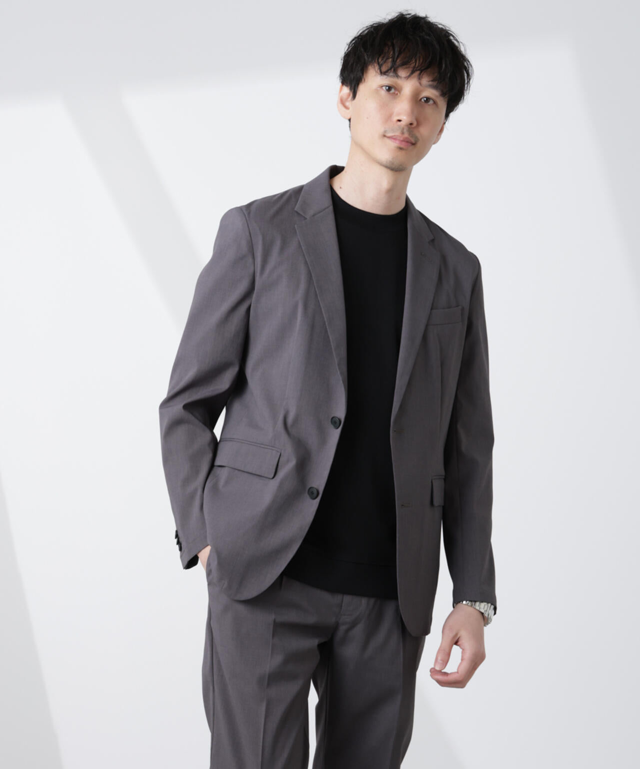 「Damerino」TEXBRID(R)×ECOBLUEトロストレッチセットアップ 6685118206