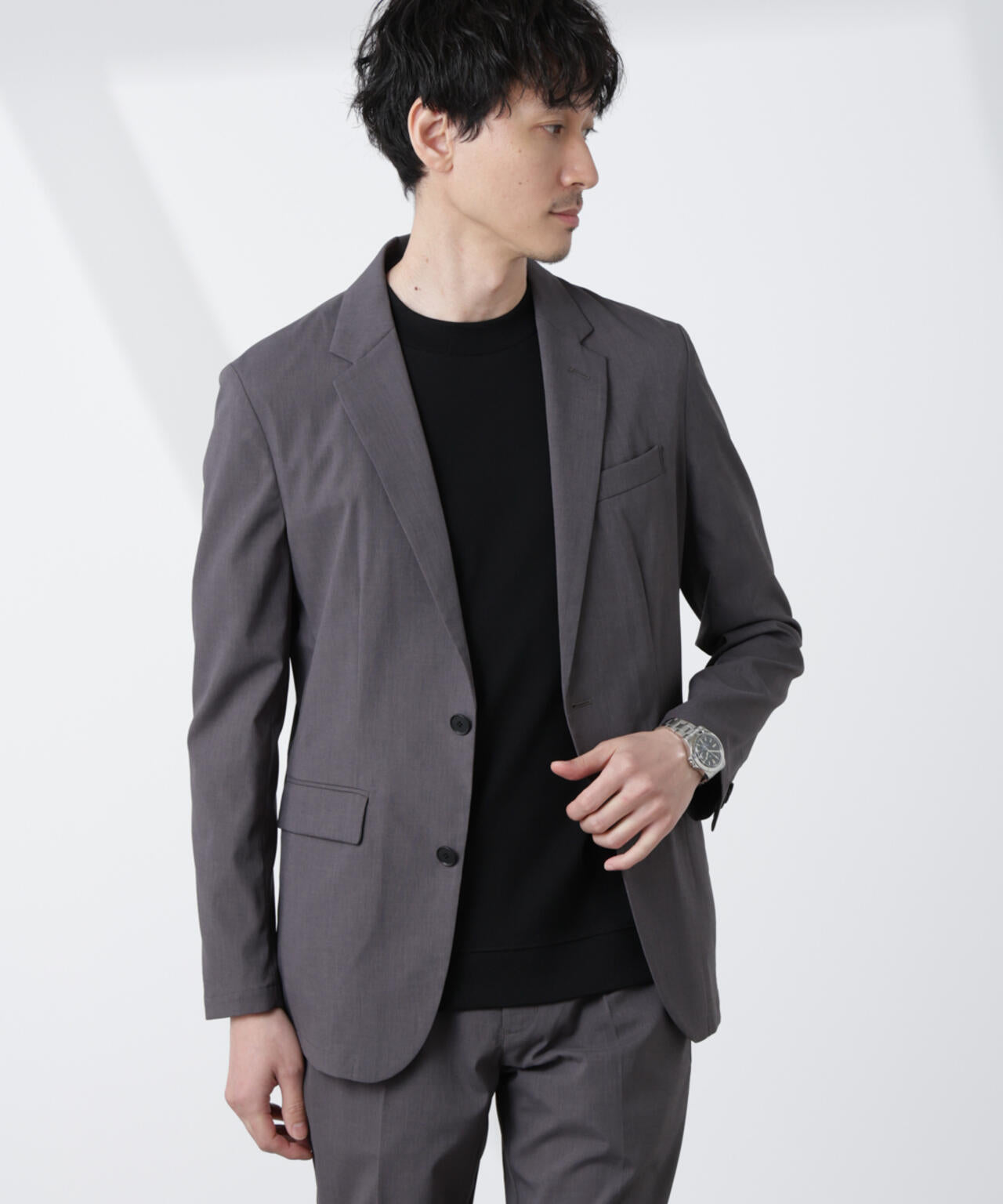 「Damerino」TEXBRID(R)×ECOBLUEトロストレッチセットアップ 6685118206