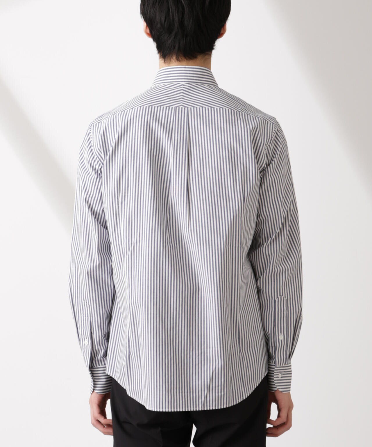 「N shirt」Anti Soaked(R) 汗染み防止セミワイドカラーシャツ長袖 6685120201