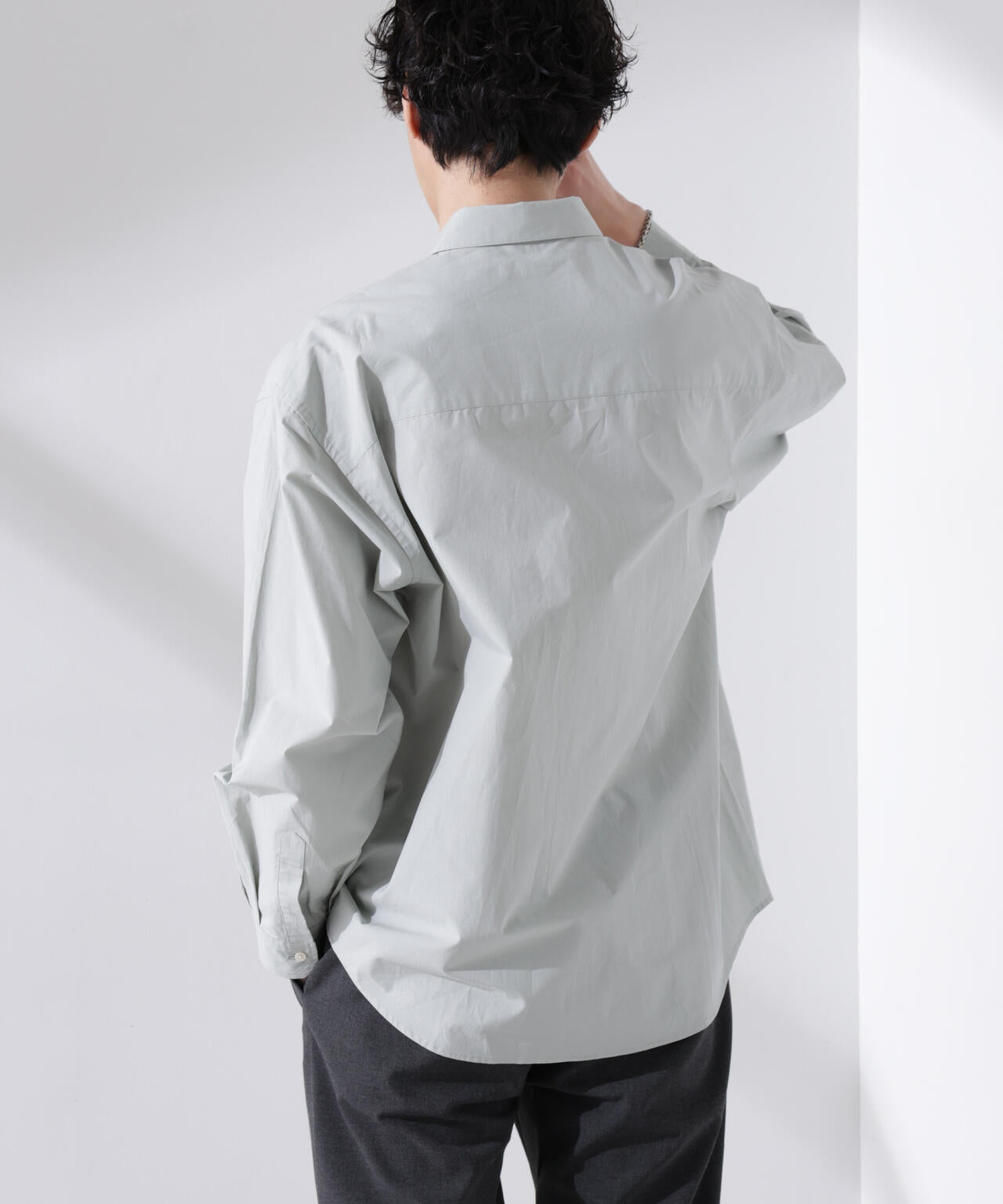 「大人のワイドシャツ」レギュラーカラー 長袖 6685120204