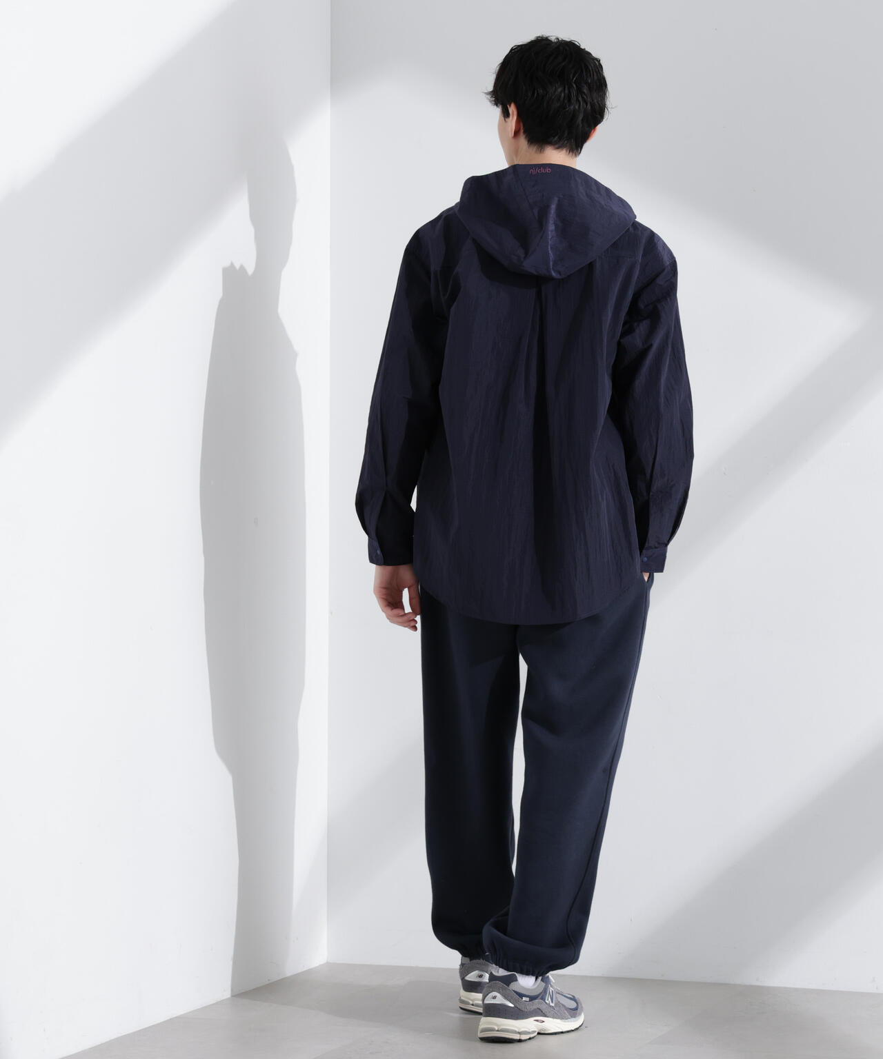 「NJ/CLUB」リップストップ撥水フードシャツ 6685120214