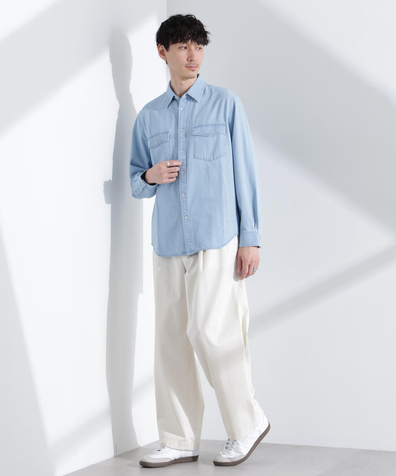 「MC」”TIMELESS WARDROBE” デニムシャツ 6685120222