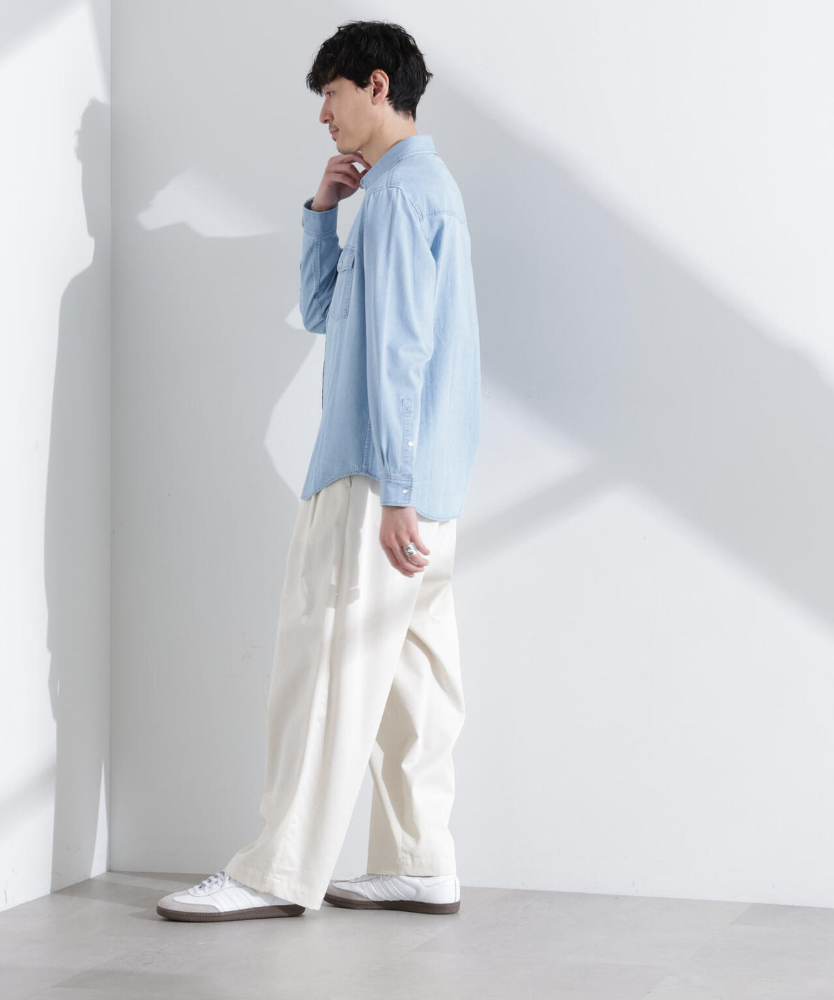 「MC」”TIMELESS WARDROBE” デニムシャツ 6685120222