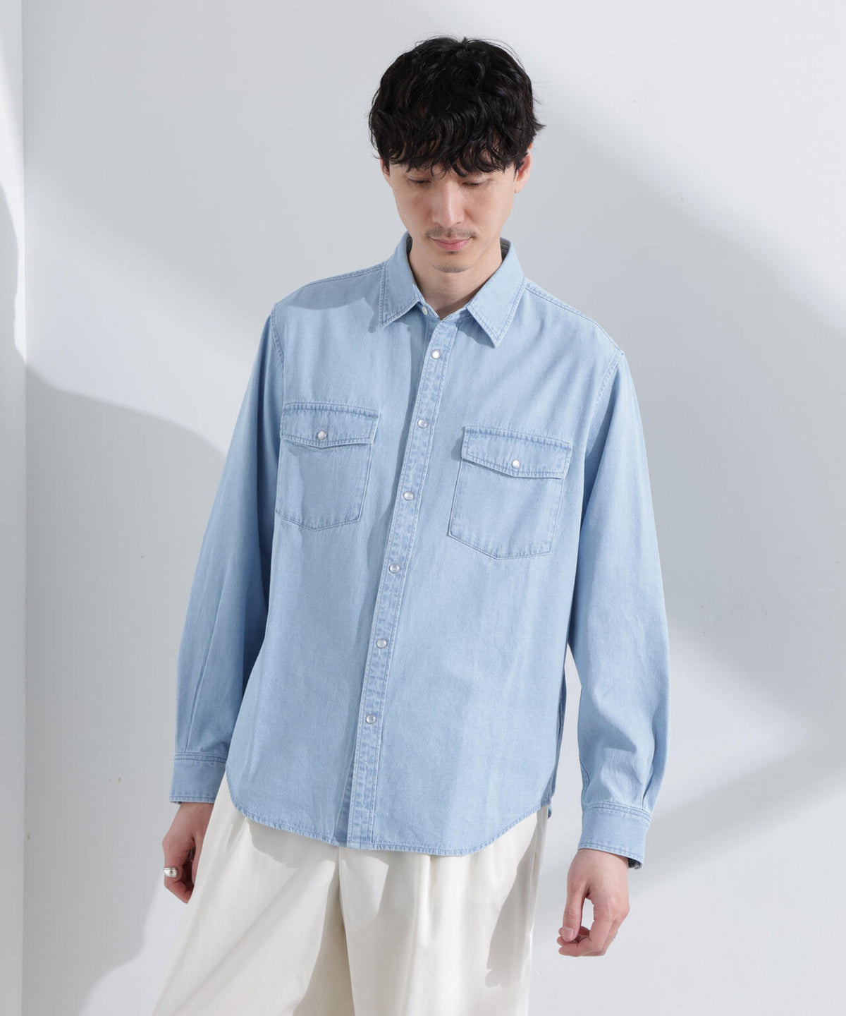 「MC」”TIMELESS WARDROBE” デニムシャツ 6685120222