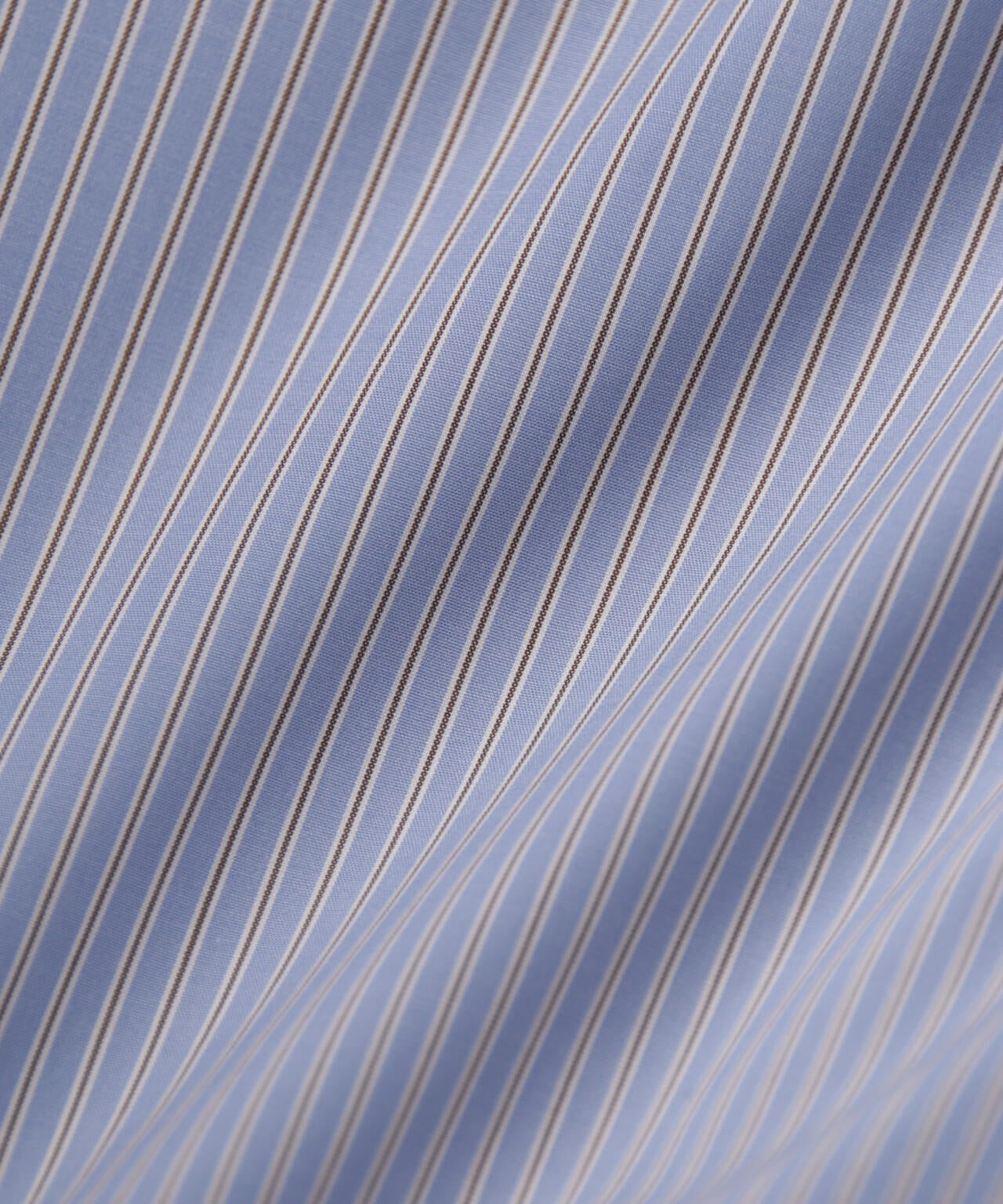 ESTENEIGE(R) レギュラーカラーシャツストライプ 長袖/接触冷感 6685120226