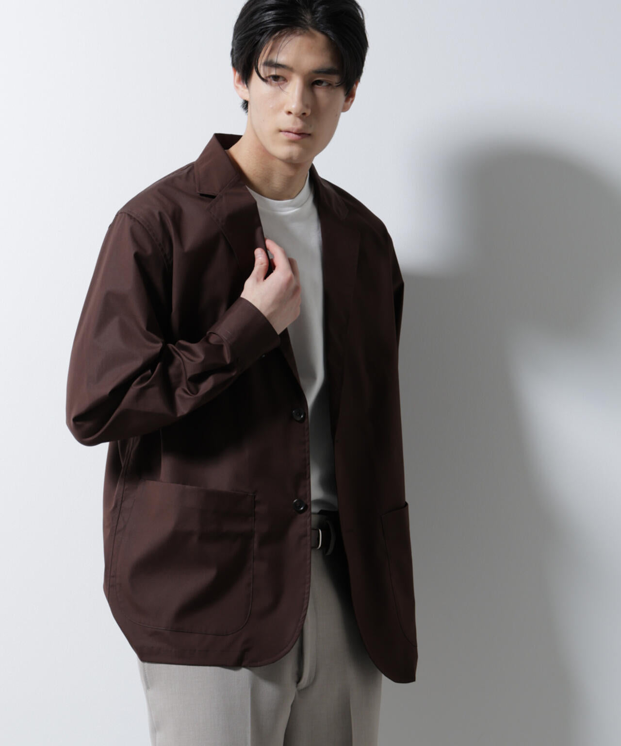 ESTENEIGER シャツジャケット/接触冷感 6685120227