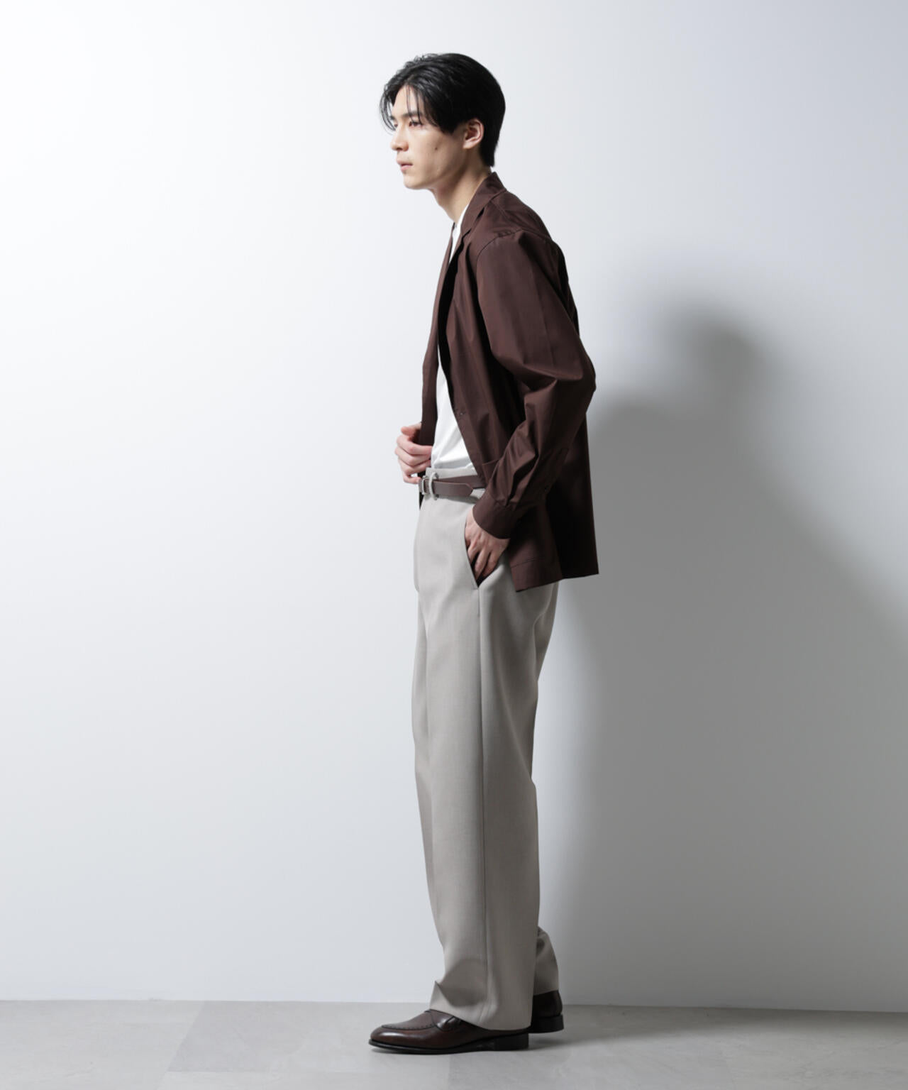 ESTENEIGER シャツジャケット/接触冷感 6685120227