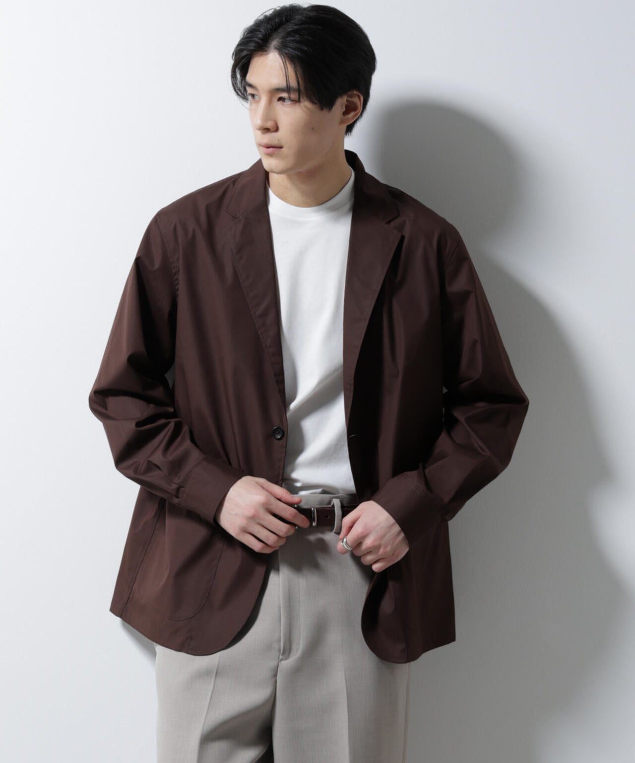 ESTENEIGER シャツジャケット/接触冷感 6685120227