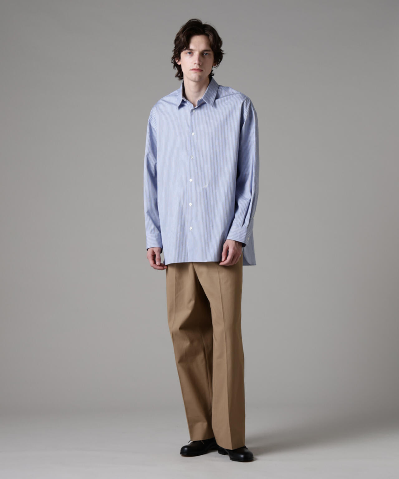 「ASSEMBLANC」TMレギュラーカラーオーバーシャツ 6685120229