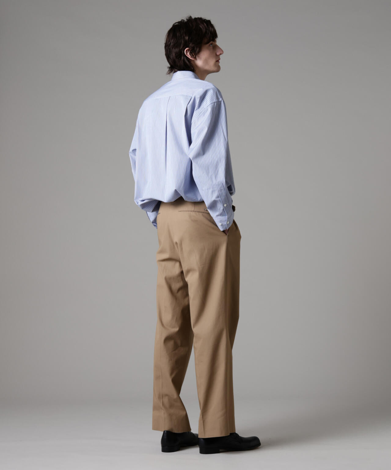 「ASSEMBLANC」TMレギュラーカラーオーバーシャツ 6685120229