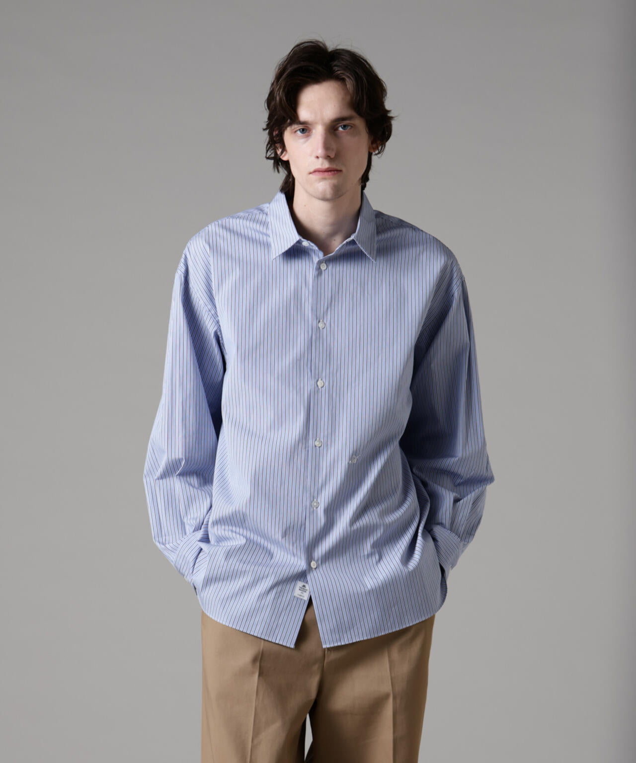 「ASSEMBLANC」TMレギュラーカラーオーバーシャツ 6685120229