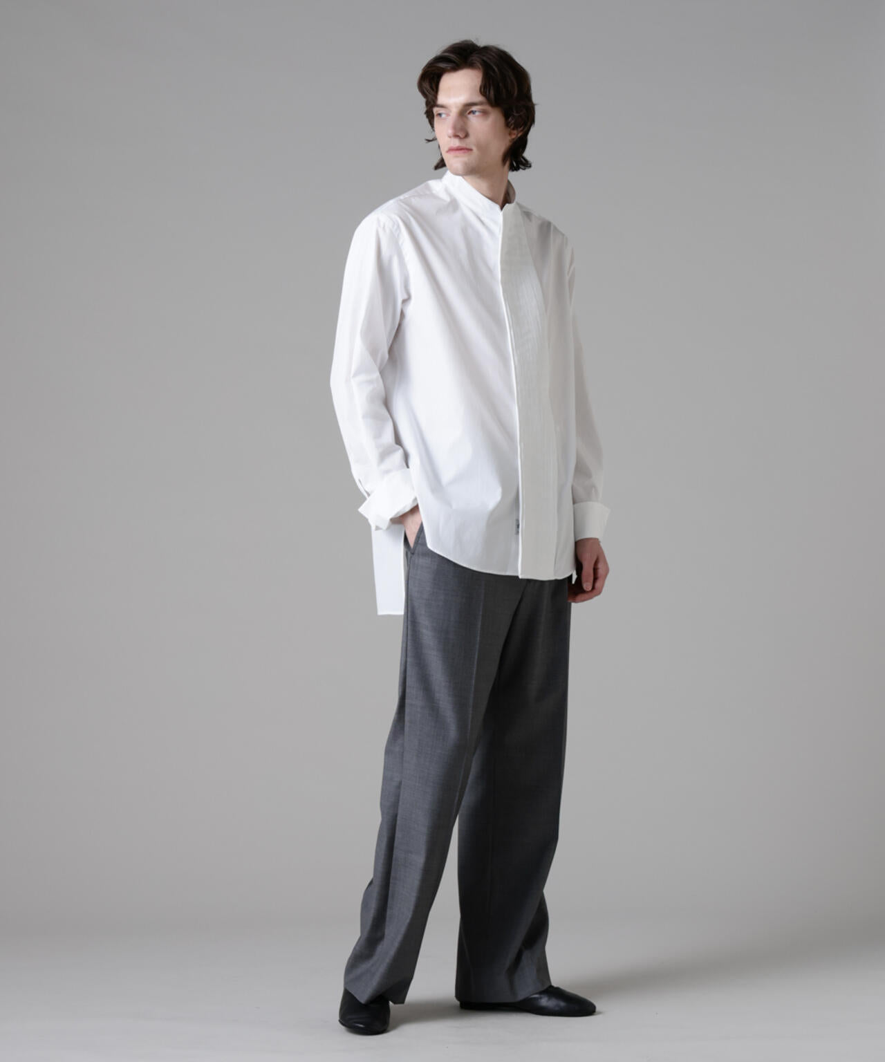 「ASSEMBLANC」タキシードシャツ 6685120230