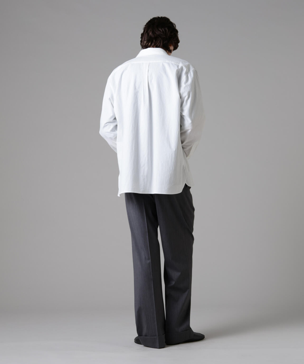 「ASSEMBLANC」フロントポケットサファリシャツ 6685120232