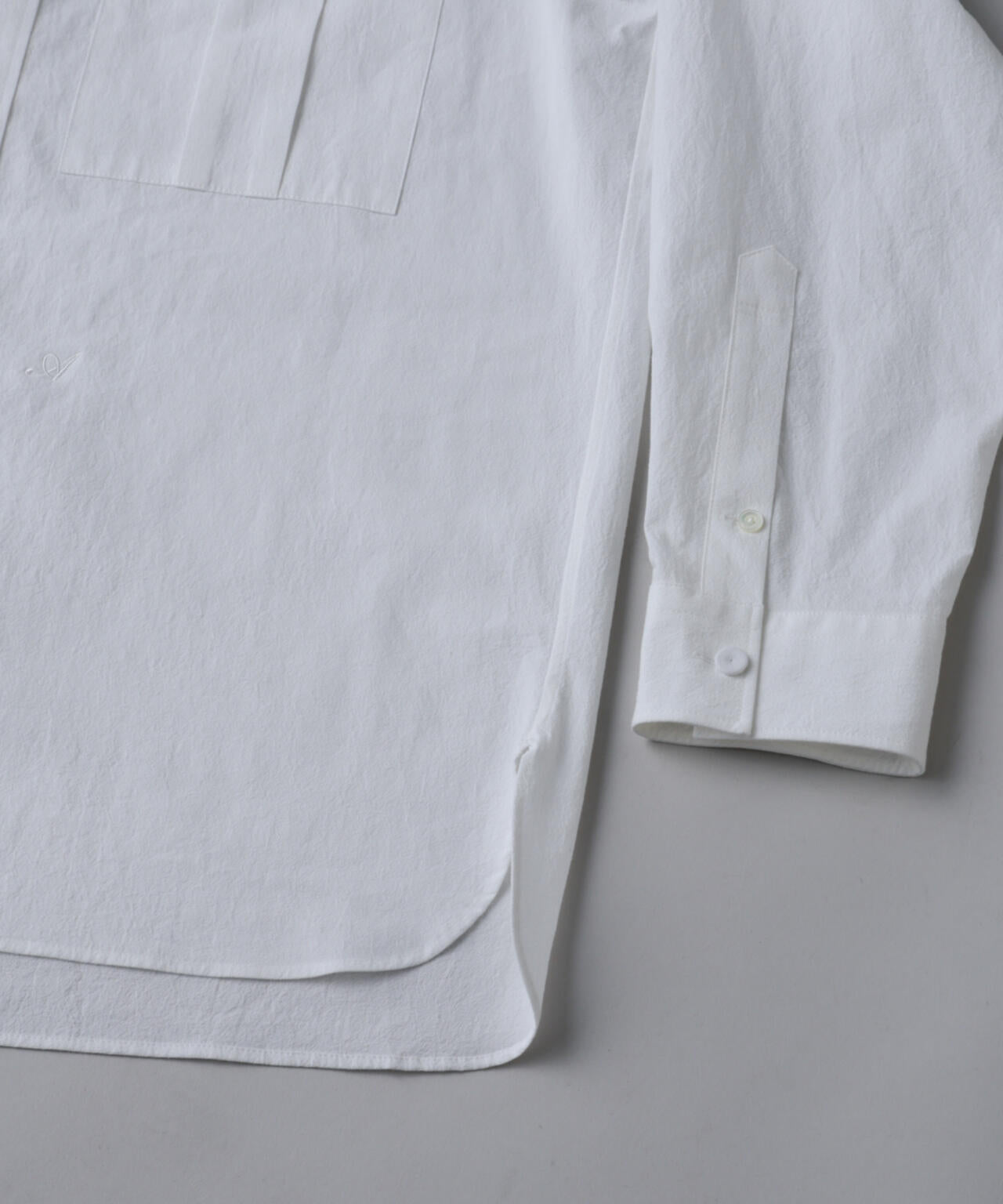 「ASSEMBLANC」フロントポケットサファリシャツ 6685120232