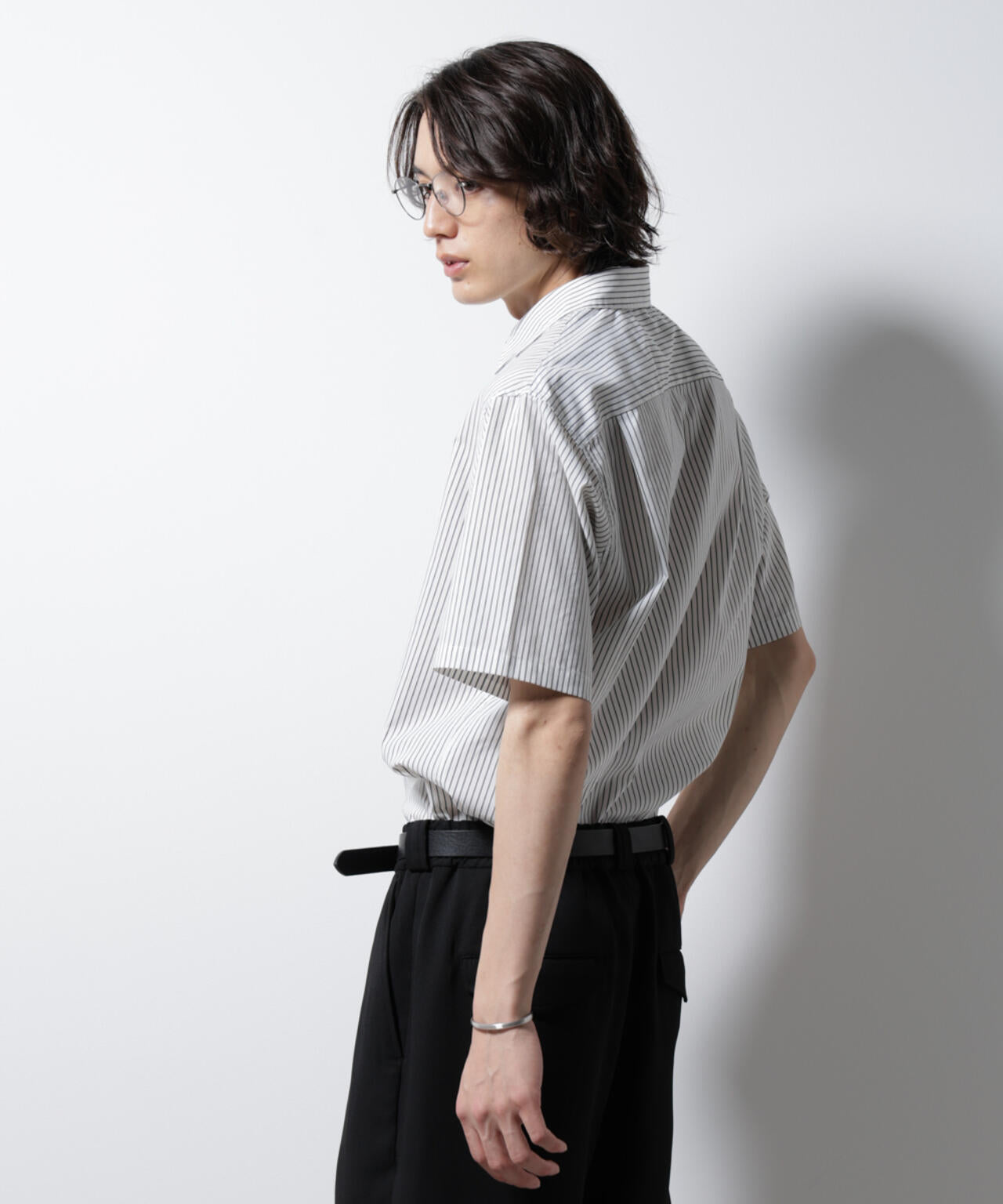 「ICE FLOW LINEN」バリエーションシャツ 半袖 6685121201
