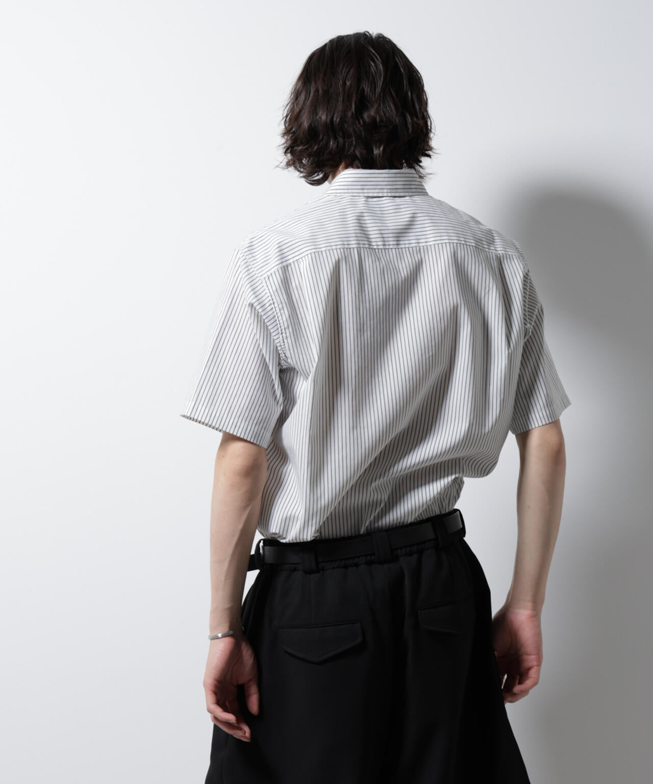 「ICE FLOW LINEN」バリエーションシャツ 半袖 6685121201