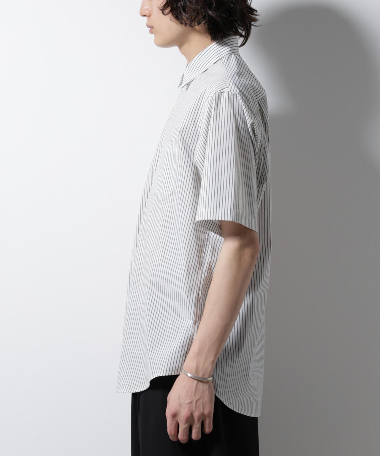 「ICE FLOW LINEN」バリエーションシャツ 半袖 6685121201