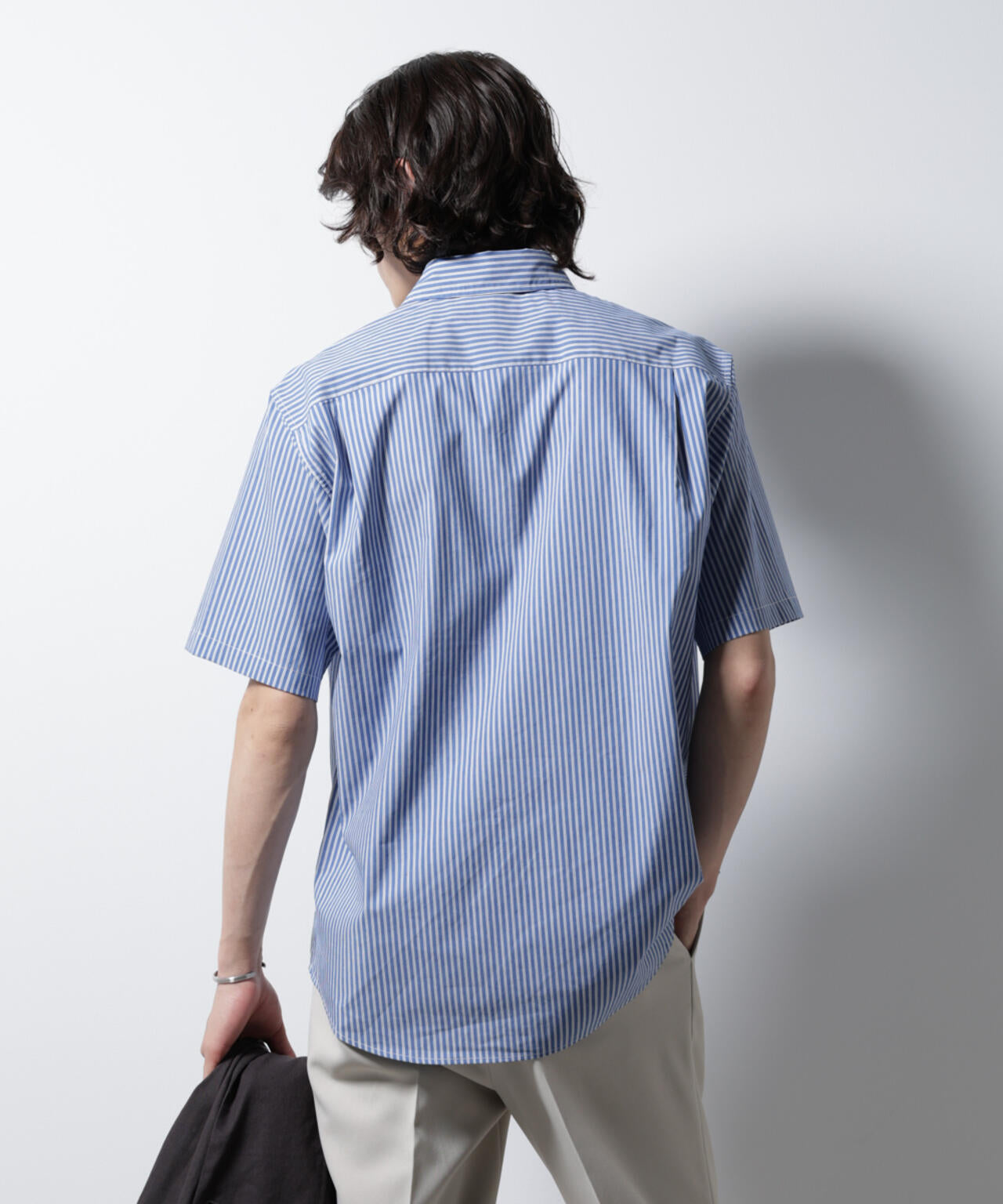 「ICE FLOW LINEN」バリエーションシャツ 半袖 6685121201