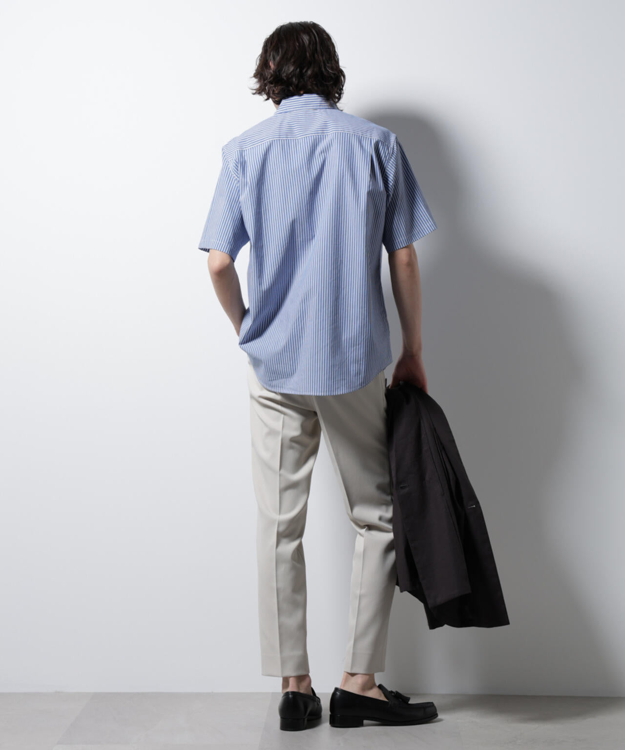 「ICE FLOW LINEN」バリエーションシャツ 半袖 6685121201