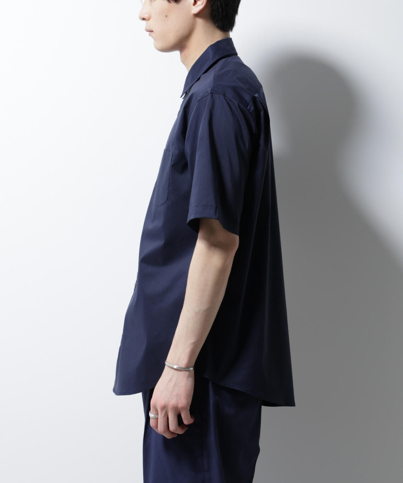 「ICE FLOW LINEN」レギュラーカラーシャツ 半袖 6685121202