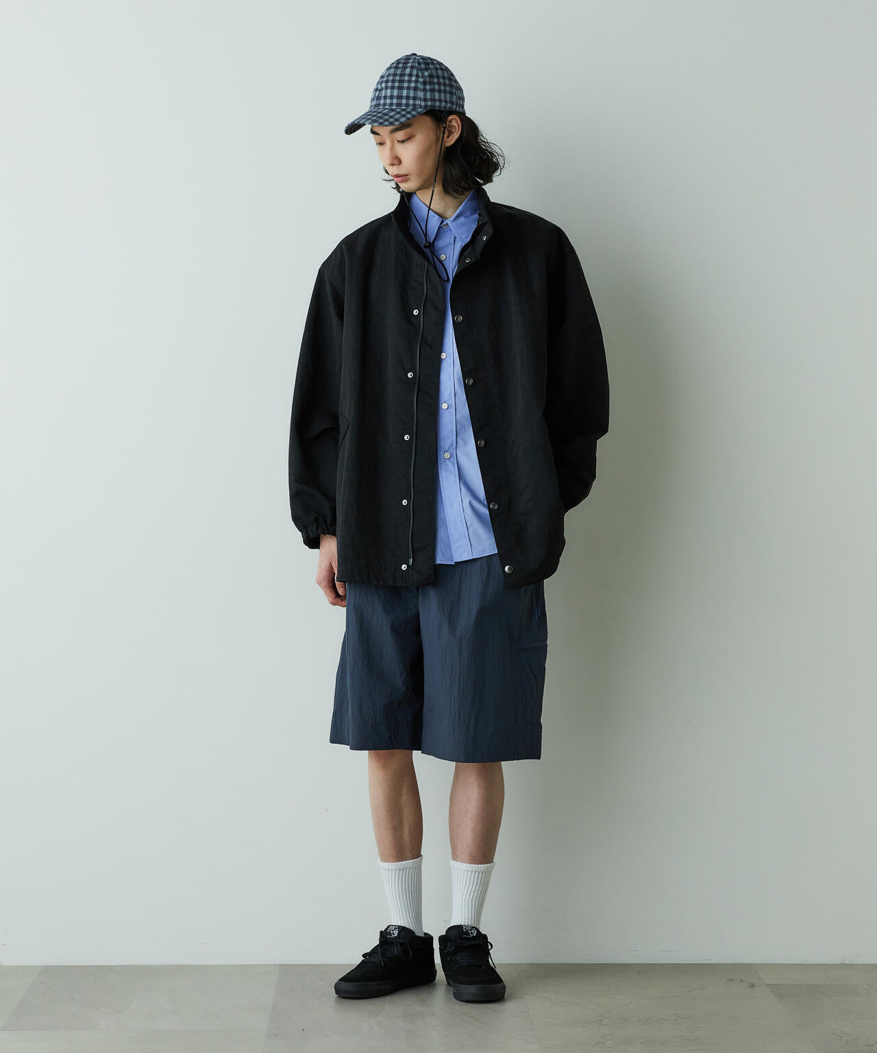 「HOTEL PALACE」オテルパラス レギュラーカラールーズシルエット 半袖シャツ 6685121203