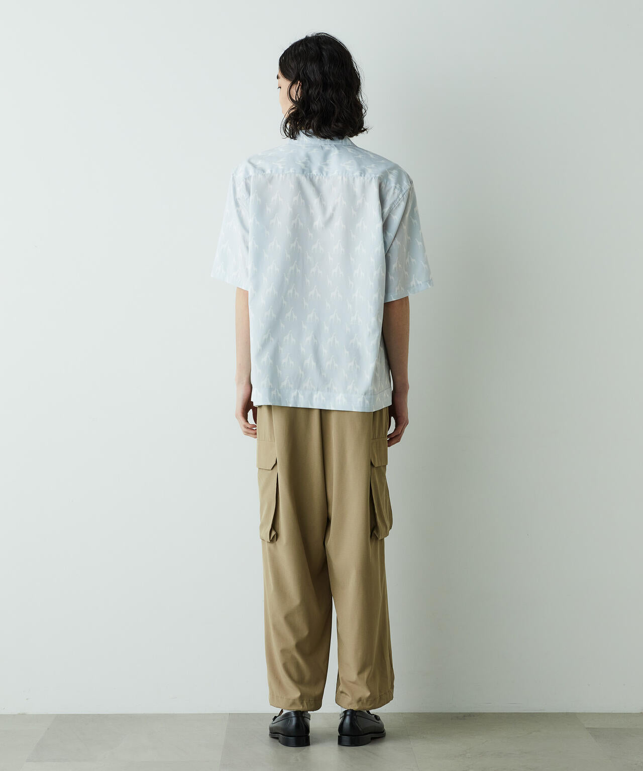 「HOTEL PALACE」オテルパラス アニマルグラフィックプリントシャツ 6685121204