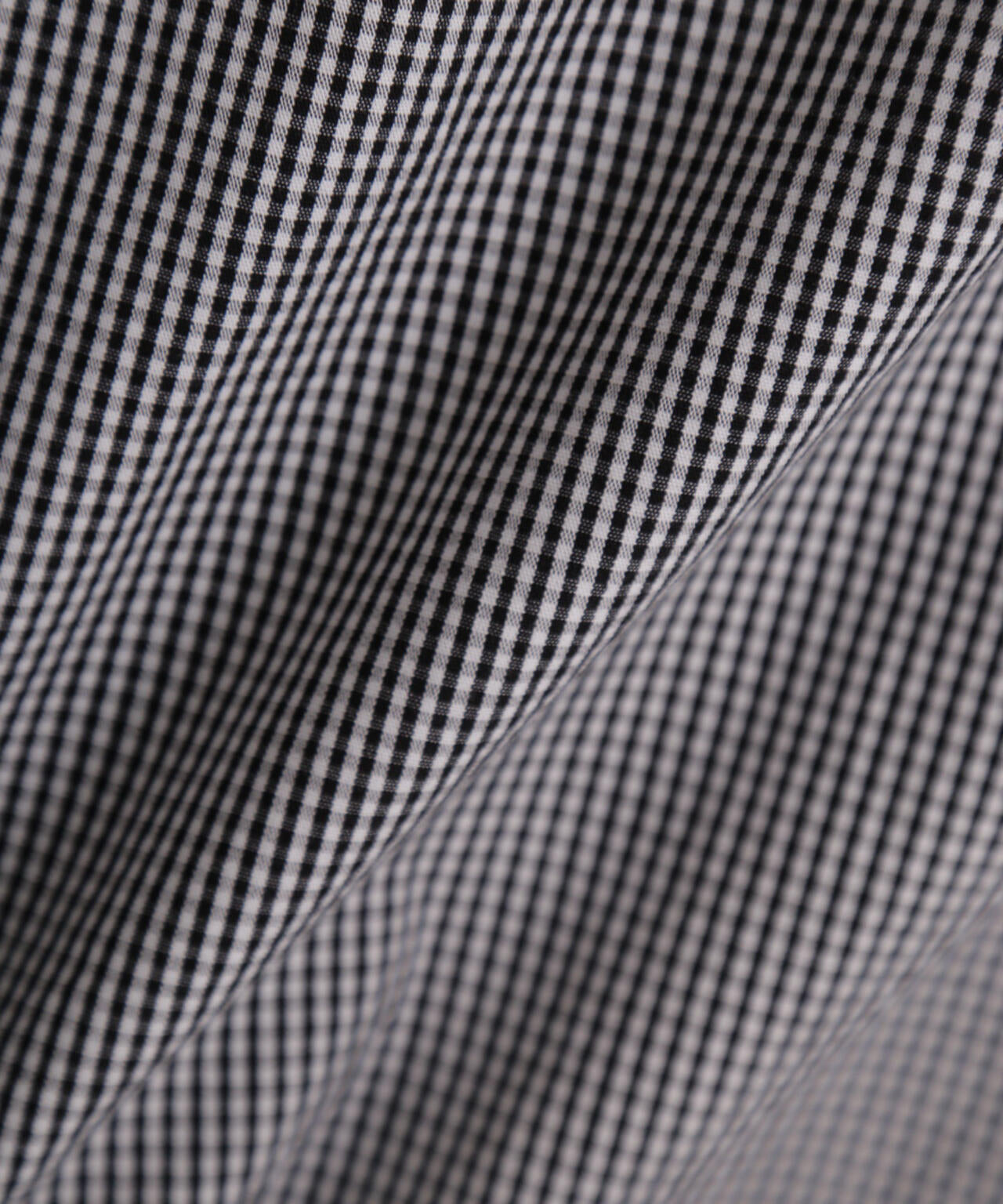 「NJ/CLUB」 マイクロギンガムチェックシャツ 半袖 6685121206