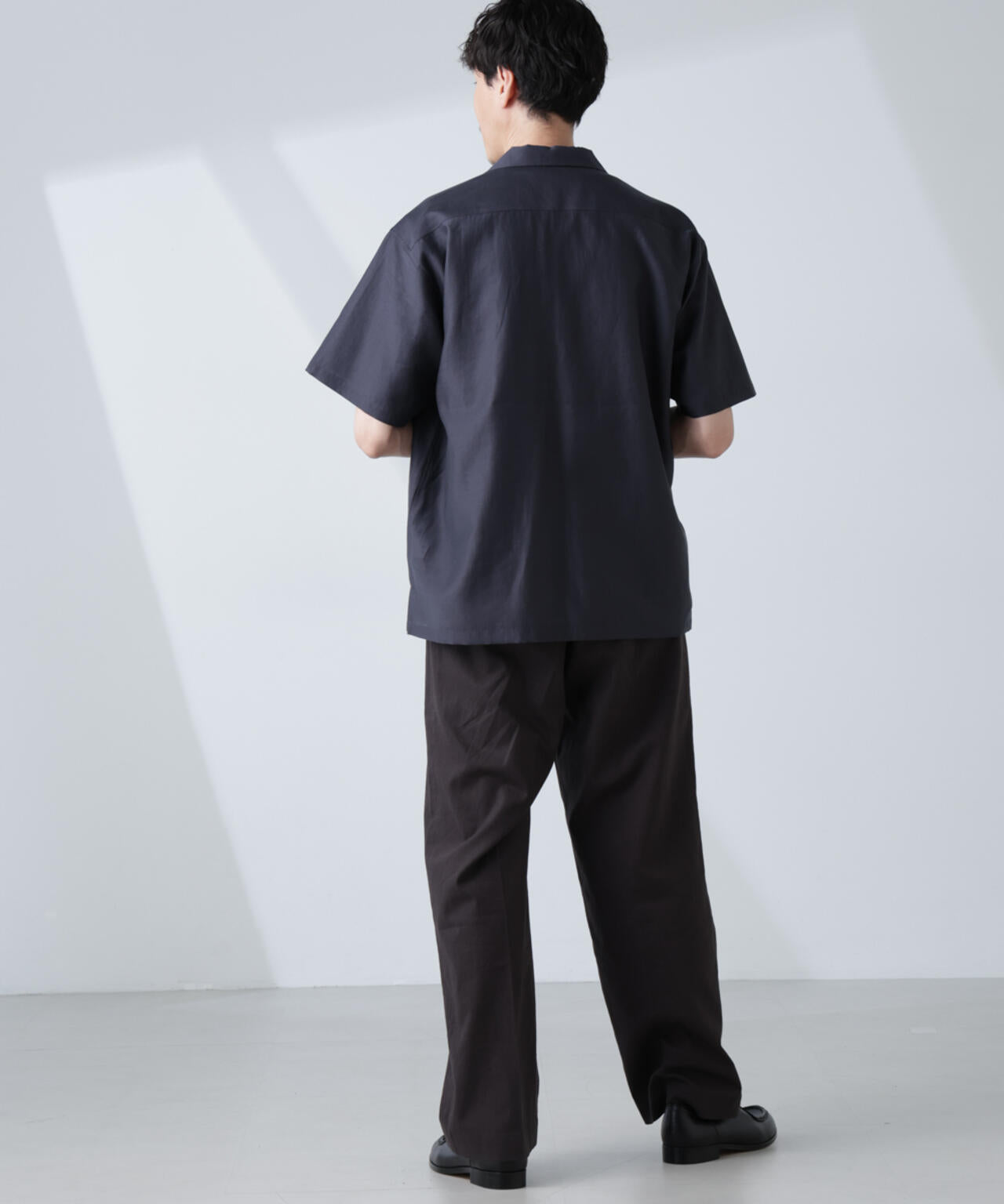 オープンカラーキューバシャツ 6685121219