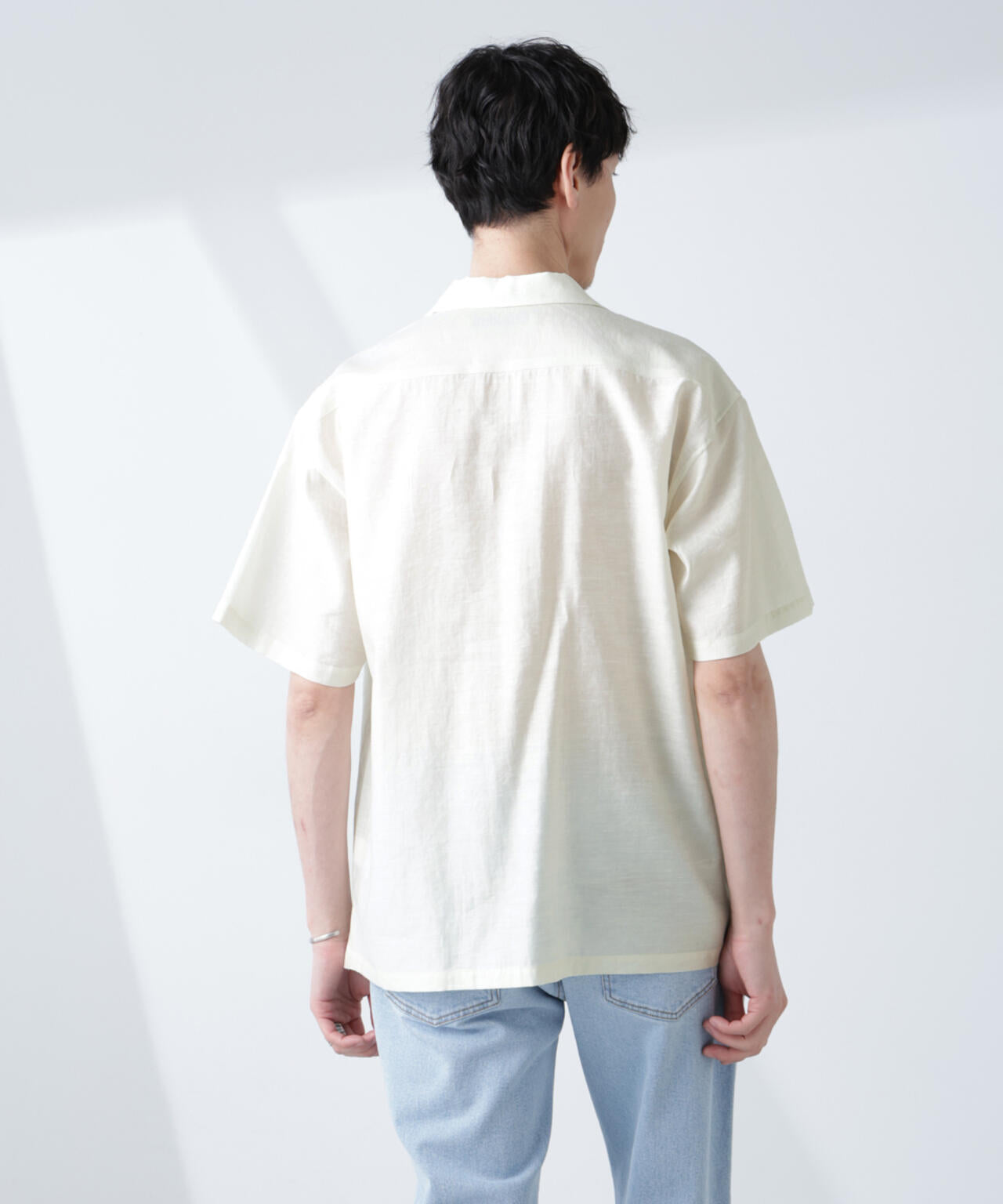 オープンカラーキューバシャツ 6685121219