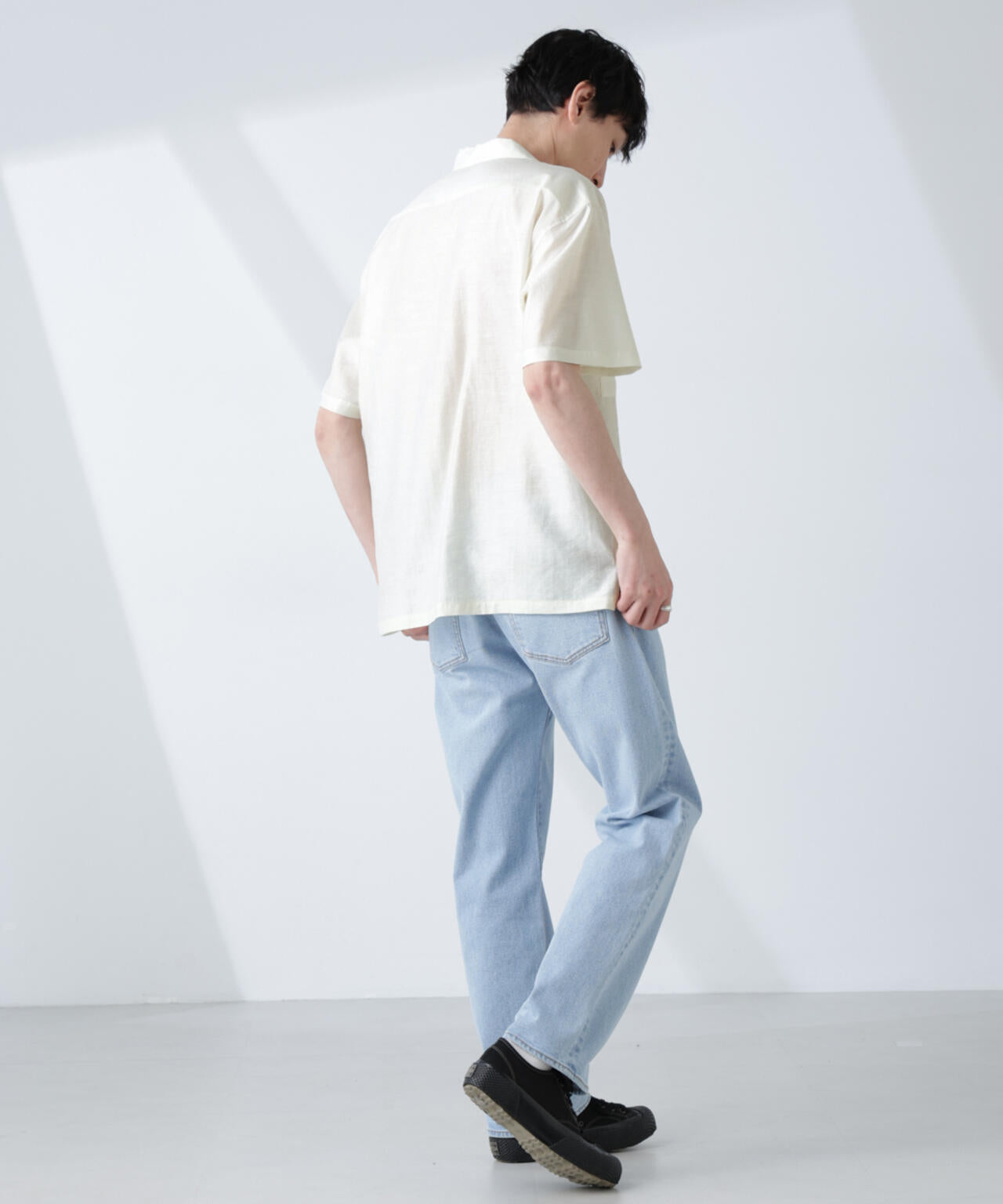 オープンカラーキューバシャツ 6685121219