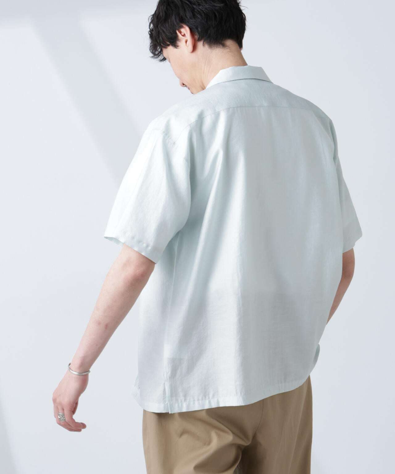 オープンカラーキューバシャツ 6685121219