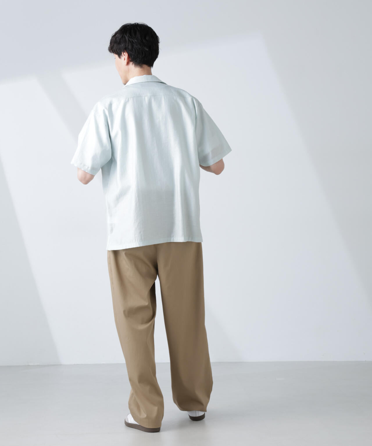 オープンカラーキューバシャツ 6685121219