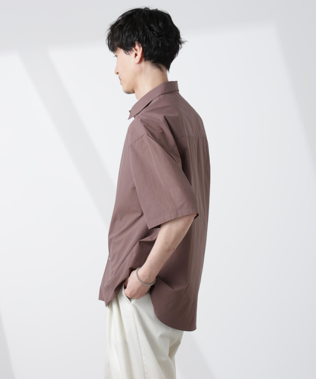 「大人のワイドシャツ」レギュラーカラー 半袖 6685121222