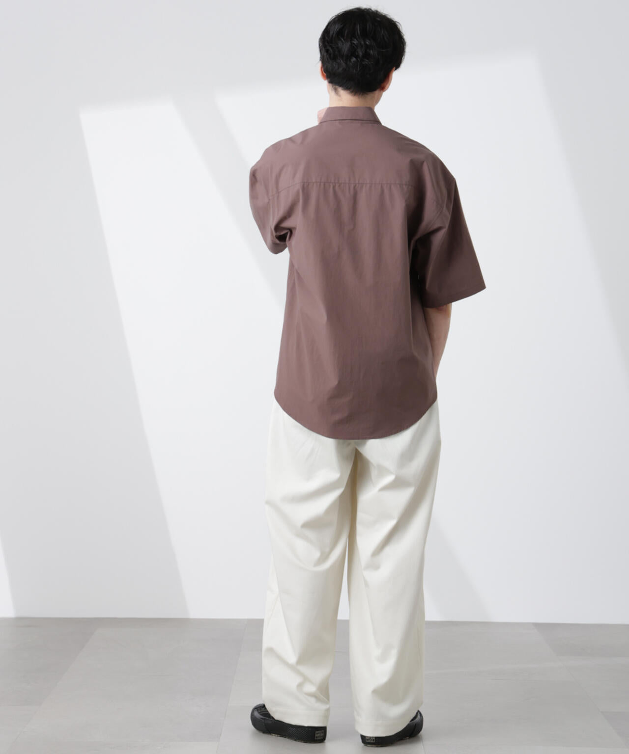 「大人のワイドシャツ」レギュラーカラー 半袖 6685121222